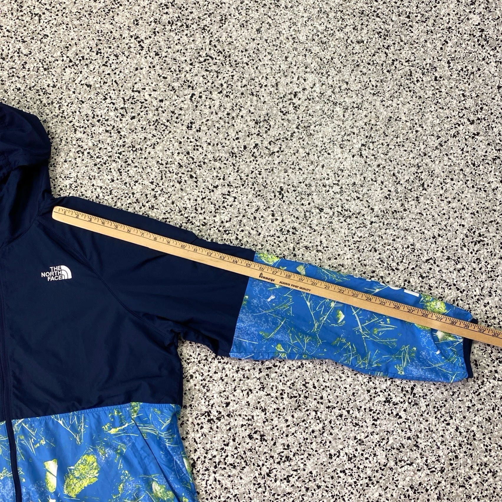 The North Face The North Face Jacket Mens XL Blue Green Hooded Zip Up Size US XL / EU 56 / 4 - 4 Thumbnail