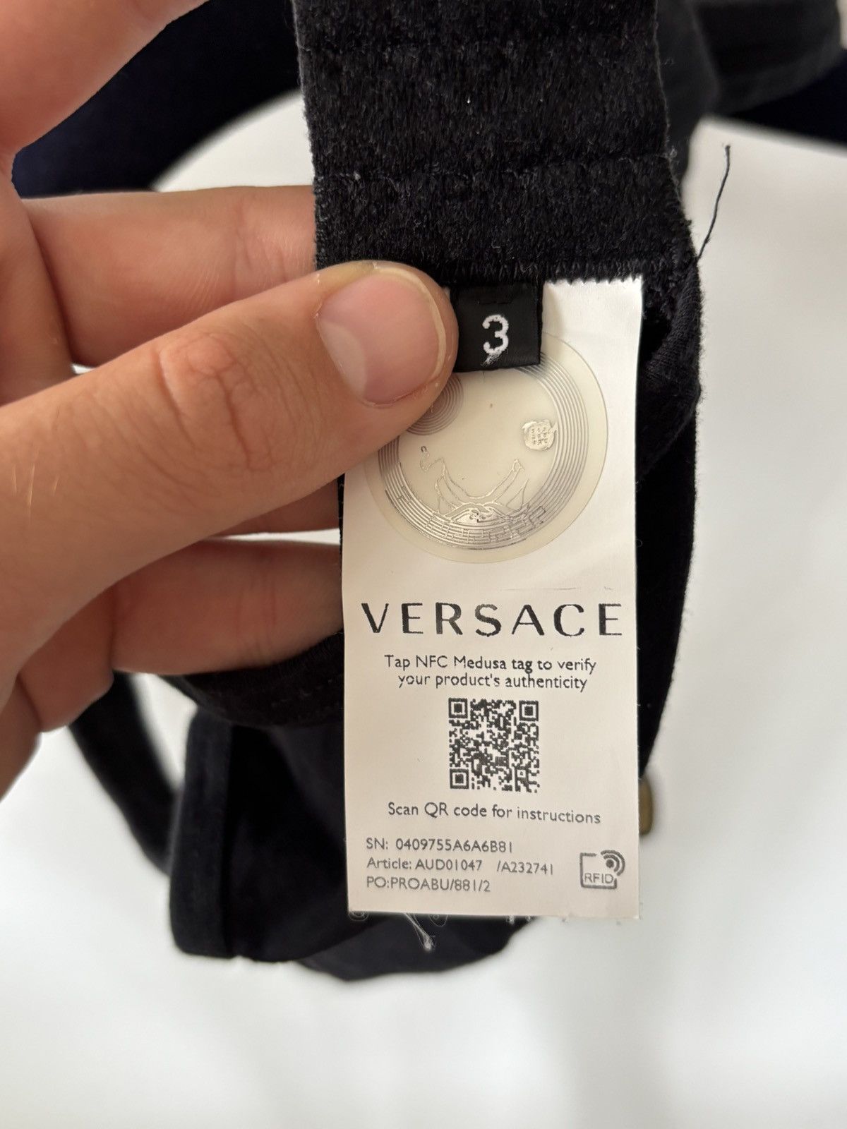 Versace Versace Medusa Top Size L / US 10 / IT 46 - 7 Thumbnail