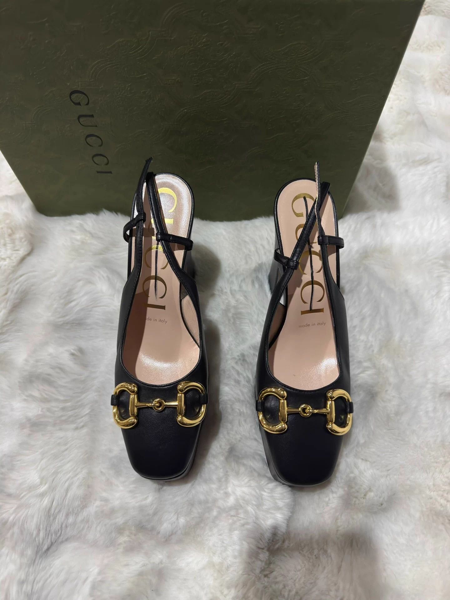 Gucci Gucci Horsebit Platform Heels 36 Size US 6 / IT 36 - 4 Thumbnail
