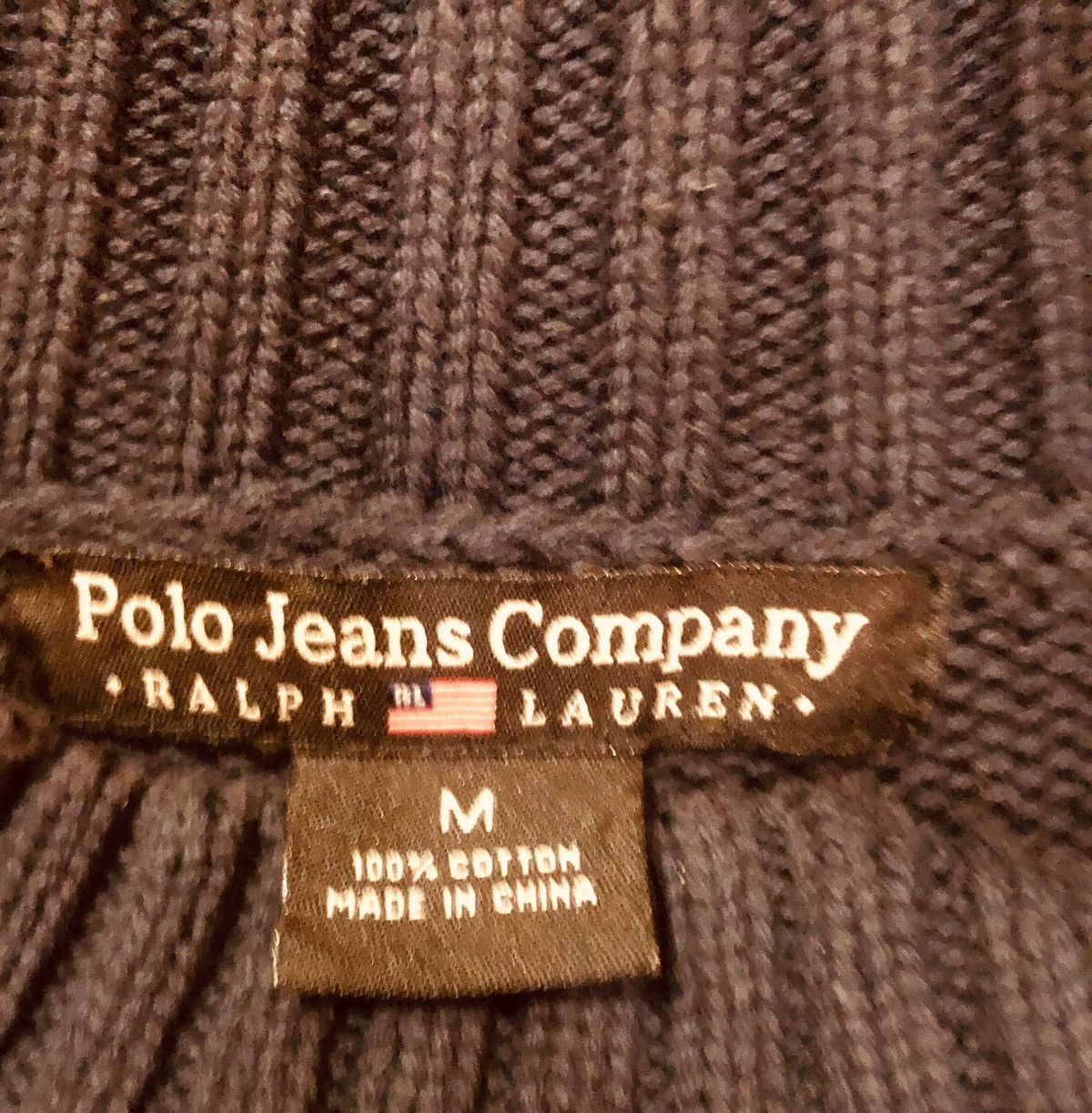 Polo Ralph Lauren Polo Ralph Lauren Big Logo Knitted Sweatshirt Size US M / EU 48-50 / 2 - 6 Thumbnail