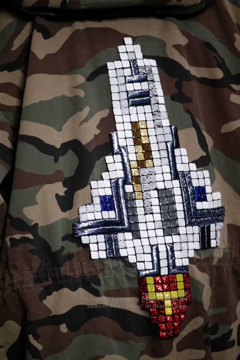 Saint Laurent Paris Saint Laurent Paris Big Rocket Camo Windbreaker Size US S / EU 44-46 / 1 - 1 Thumbnail