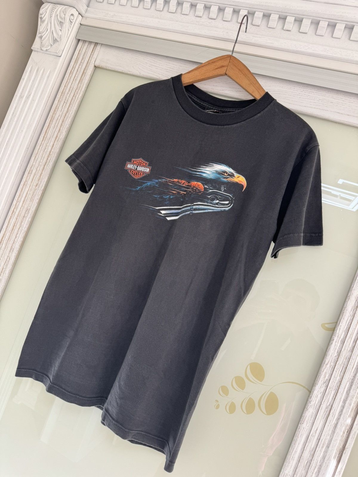 Harley Davidson Vintage Harley Davidson 2002 New Orleans Eagle T-shirt Tee Size US M / EU 48-50 / 2 - 3 Thumbnail