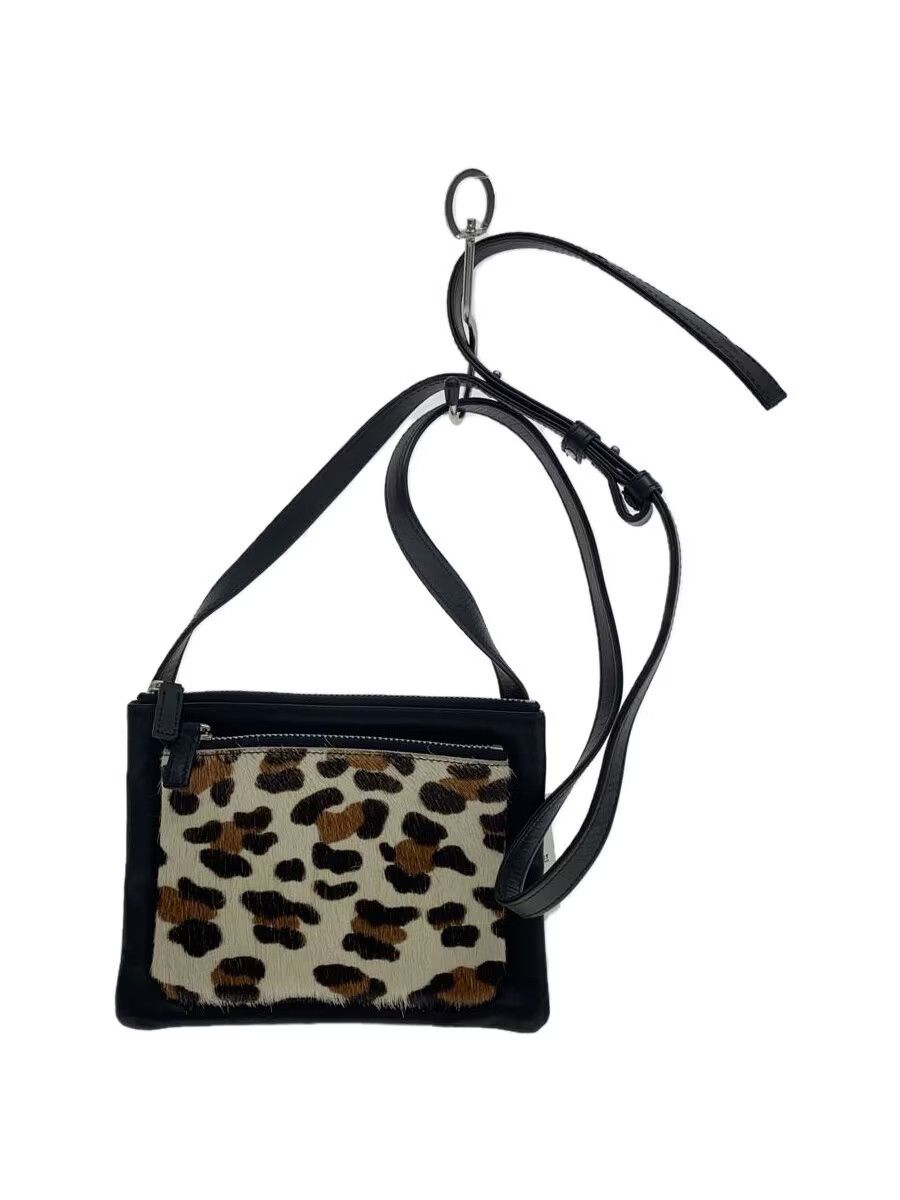 バッグ JUNYA WATANABE CDG Leopard Shoulder Bag Comme des Garcons × Junya Watanabe Leopard Leather Shoulder