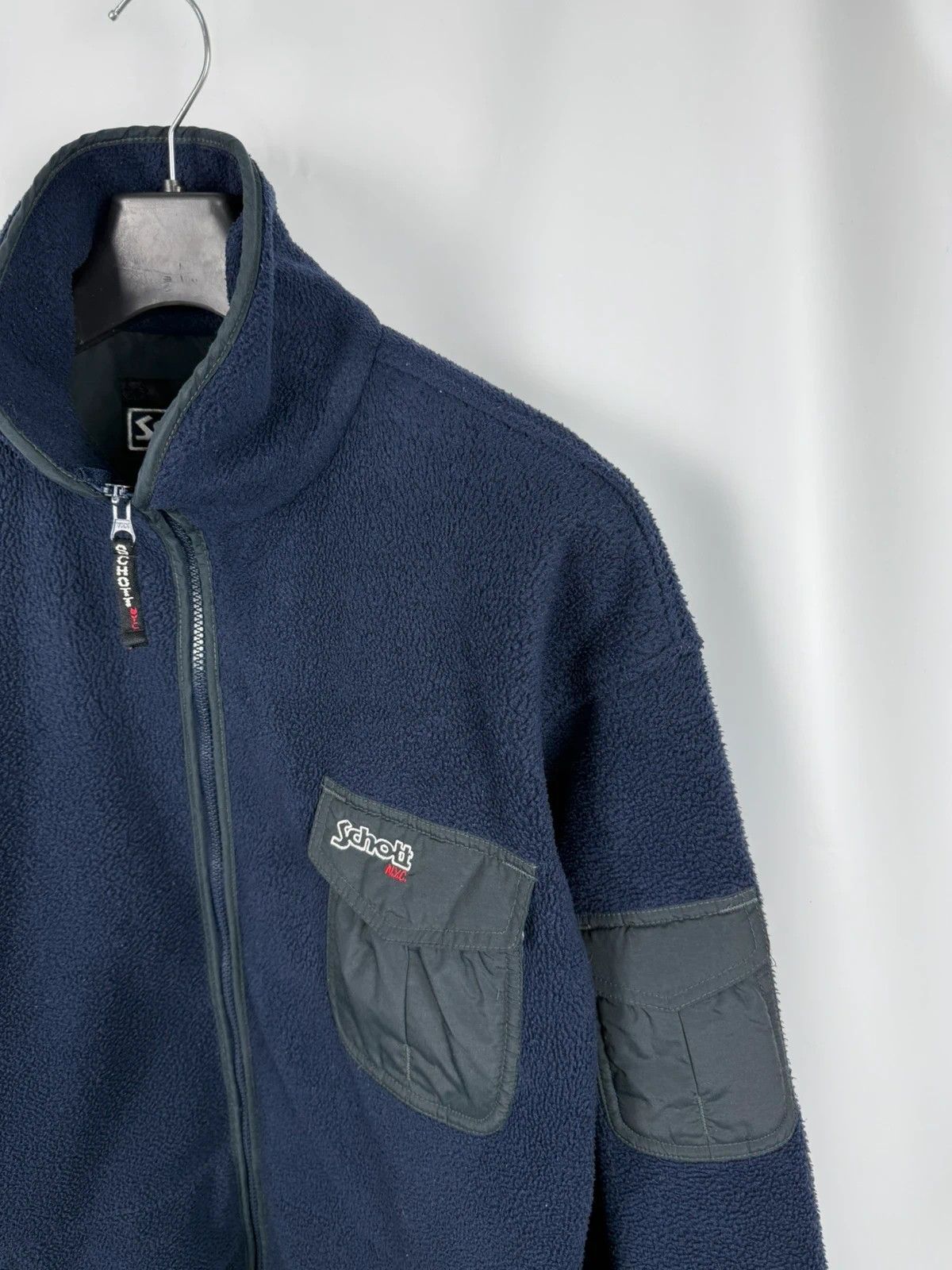 Schott Schott Nyc Vintage Fleece Jacket Men size M Size US M / EU 48-50 / 2 - 3 Thumbnail