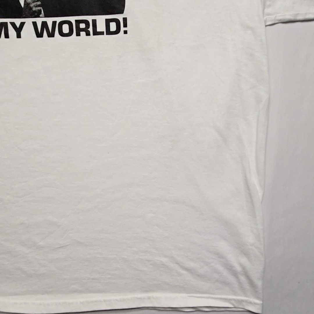 Gildan Barack My World Barack Obama White 2XL Political Humor Tee Size US XXL / EU 58 / 5 - 4 Thumbnail