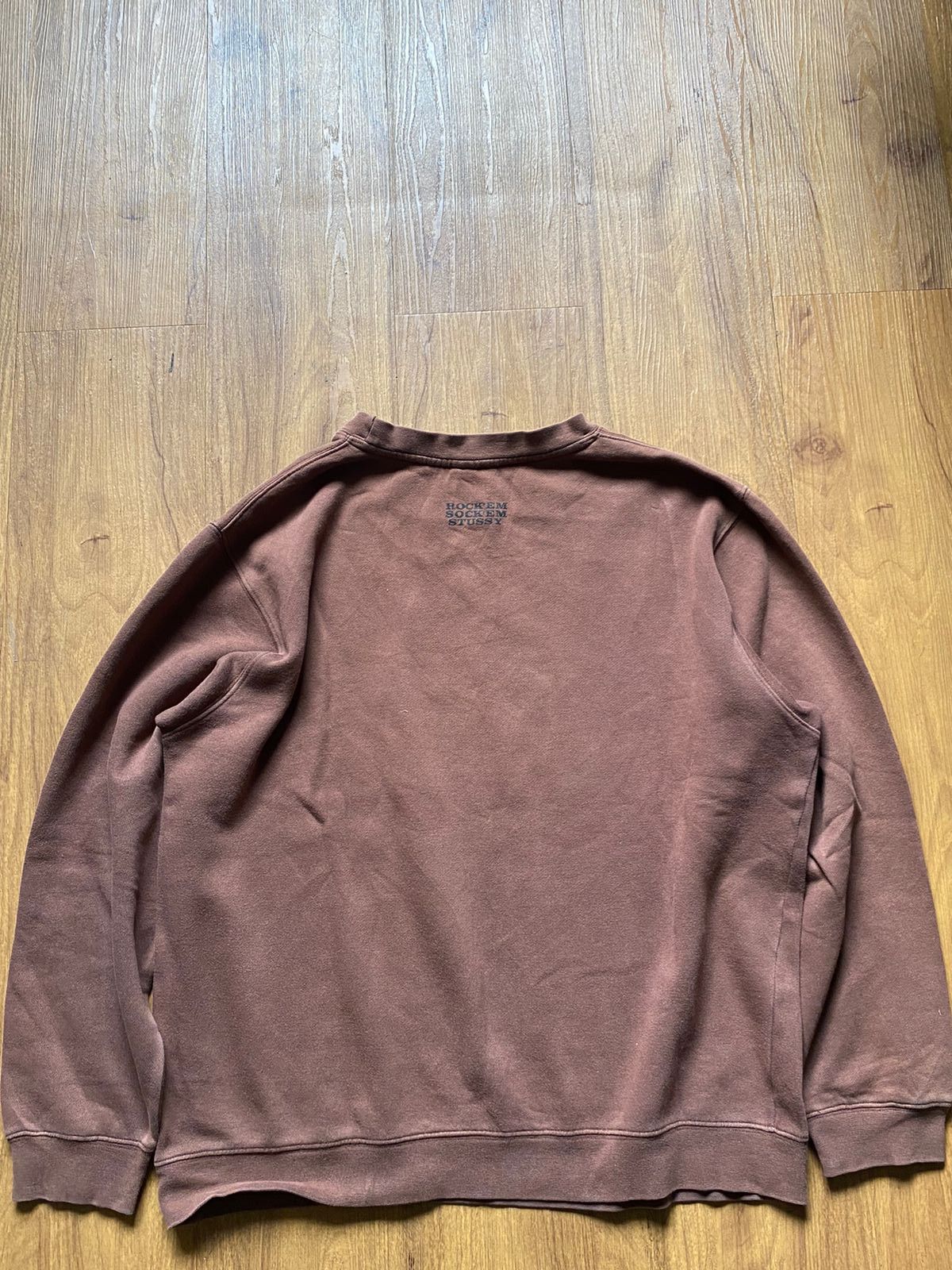 Stussy × Vintage Vintage Stussy Robot Rock'EM, Sock'em crewneck Size US L / EU 52-54 / 3 - 2 Thumbnail