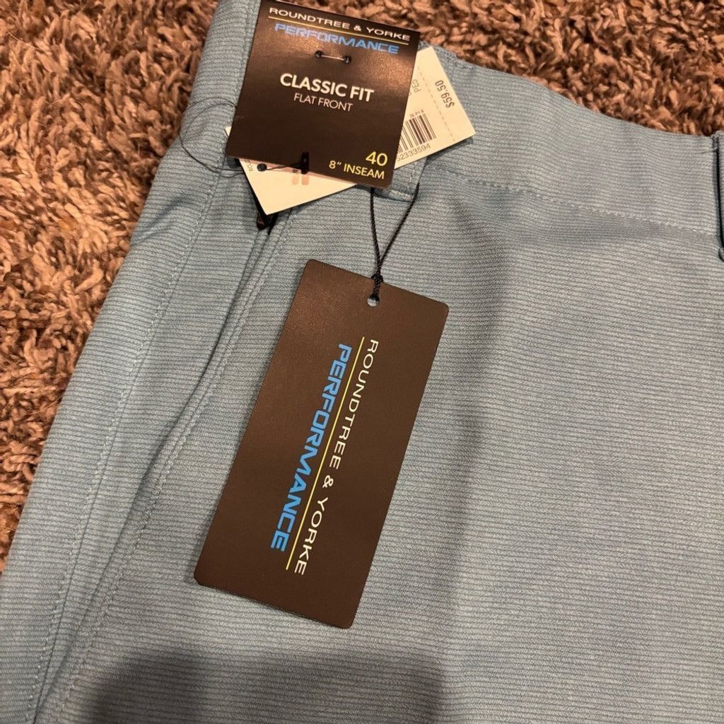 Roundtree & Yorke Roundtree & Yorke Men's Performance Dress Shorts Size US 40 / EU 56 - 5 Thumbnail