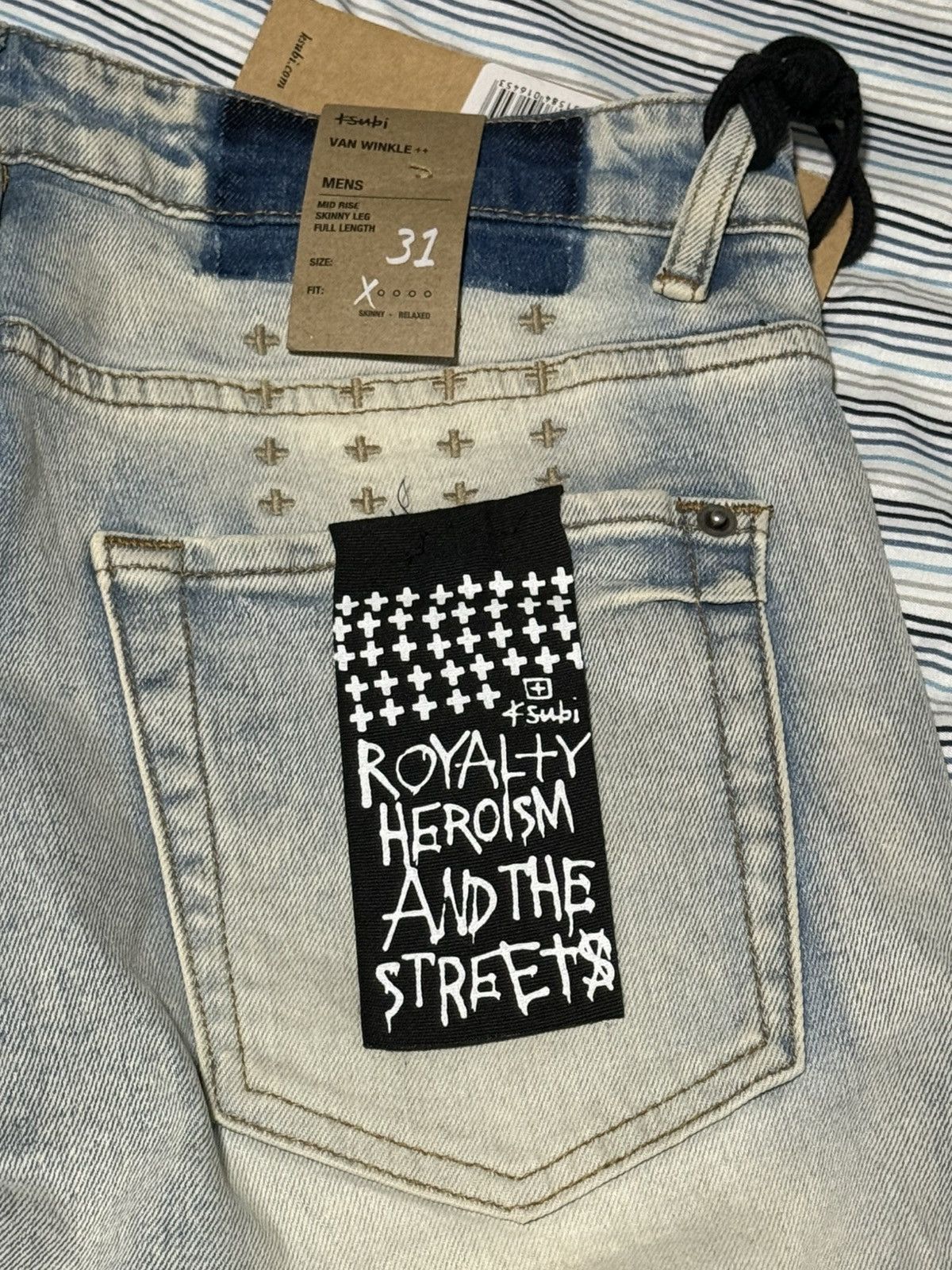 Ksubi Ksubi Denim Van Winkle Boneyard (Phase Out) Size US 31 - 4 Thumbnail