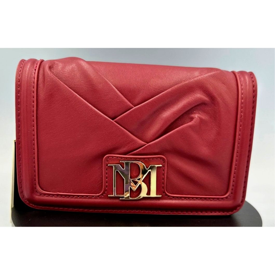Badgley Mischka Badgley Mischka Pleated Crossbody - Wine Size ONE SIZE - 5 Thumbnail