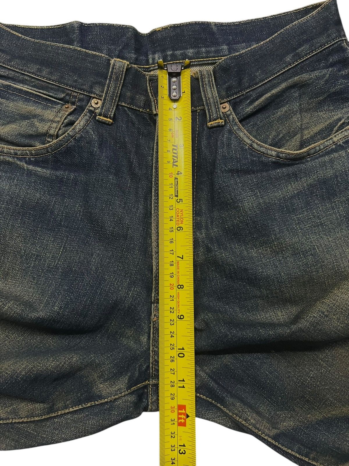 Evisu Vintage Archive EVIS Japanese Selvedge Denim | Early EVISU Size US 29 - 17 Thumbnail