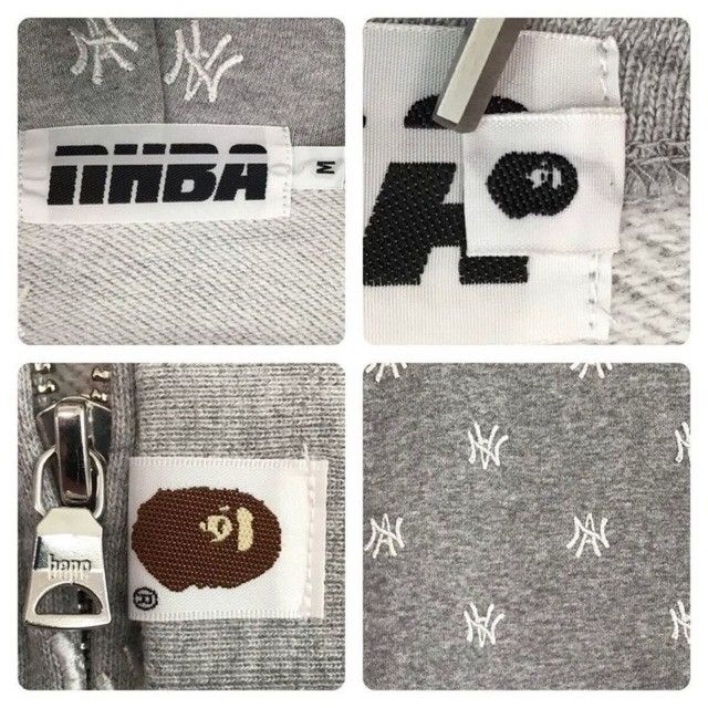 Bape × Neighborhood BAPE × NEIGHBORHOOD LOGO Embroidered Full Zip Hoodie NIGO Size US M / EU 48-50 / 2 - 7 Thumbnail