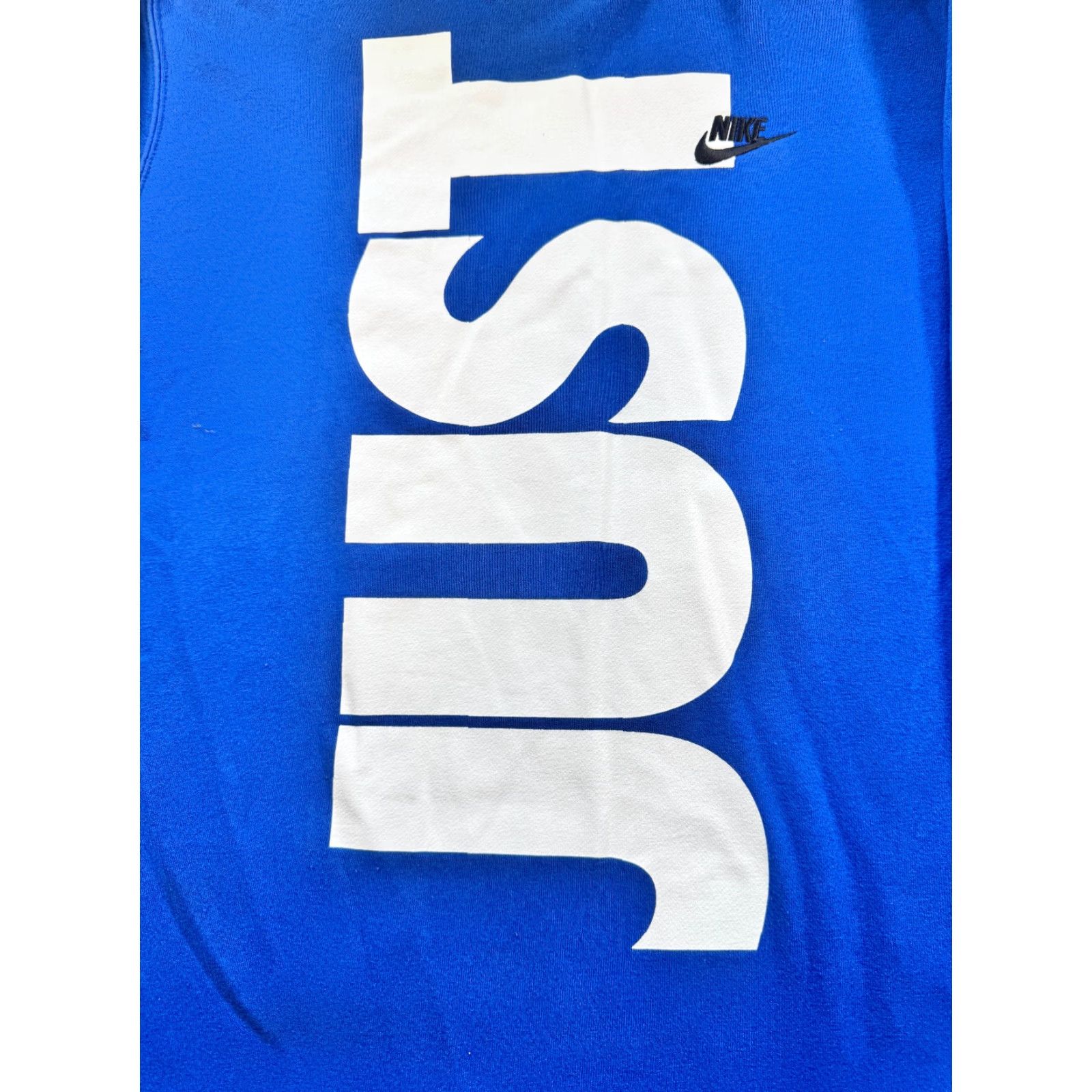 Nike Nike Mens Large AR2606-438 JDI Front & Back Print Crew Neck Blue Sweatshirt 2154 Size US L / EU 52-54 / 3 - 4 Thumbnail