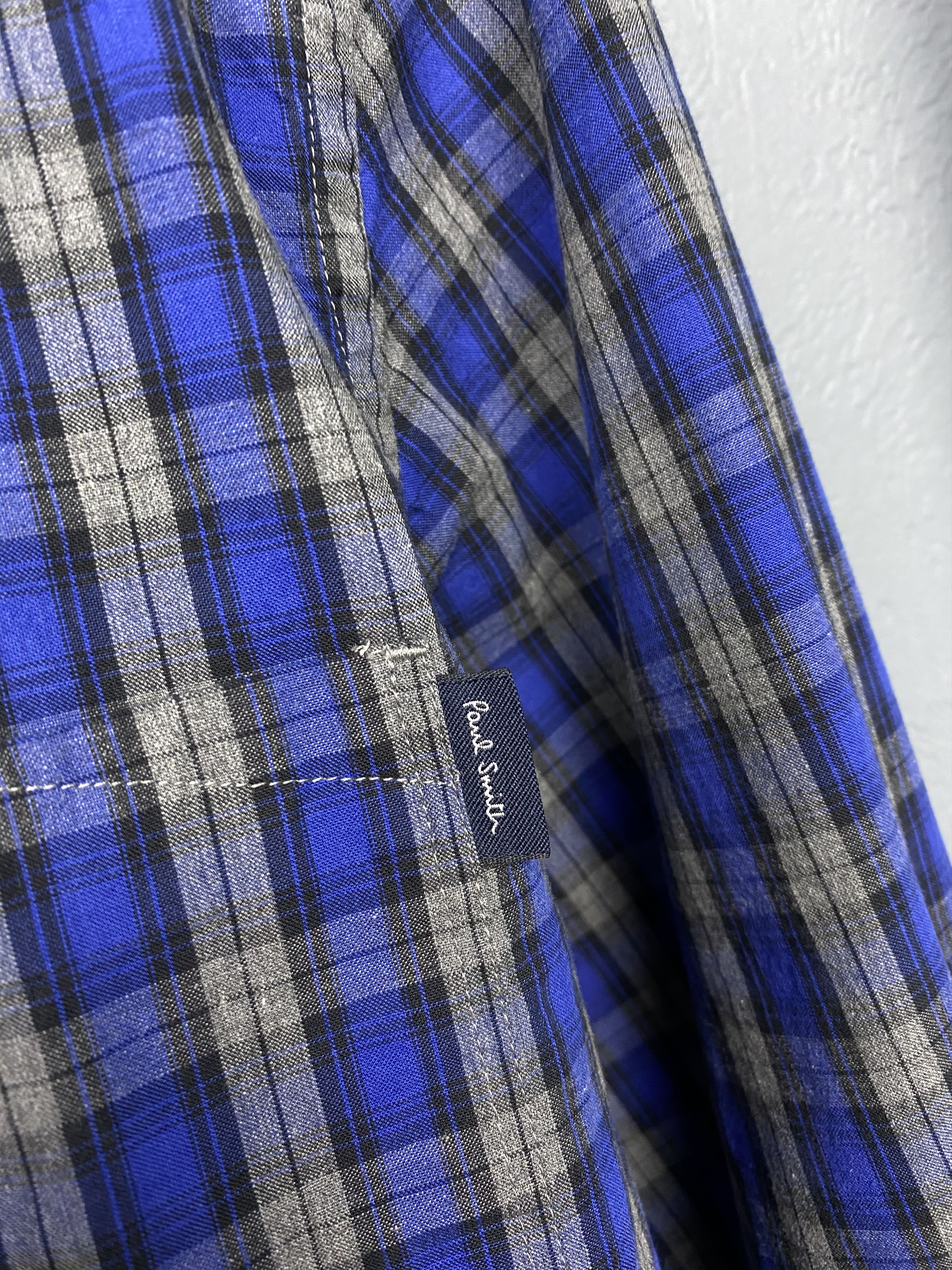 Paul Smith Paul Smith Vintage Mens Long Sleeve Check Shirt Size US M / EU 48-50 / 2 - 3 Thumbnail