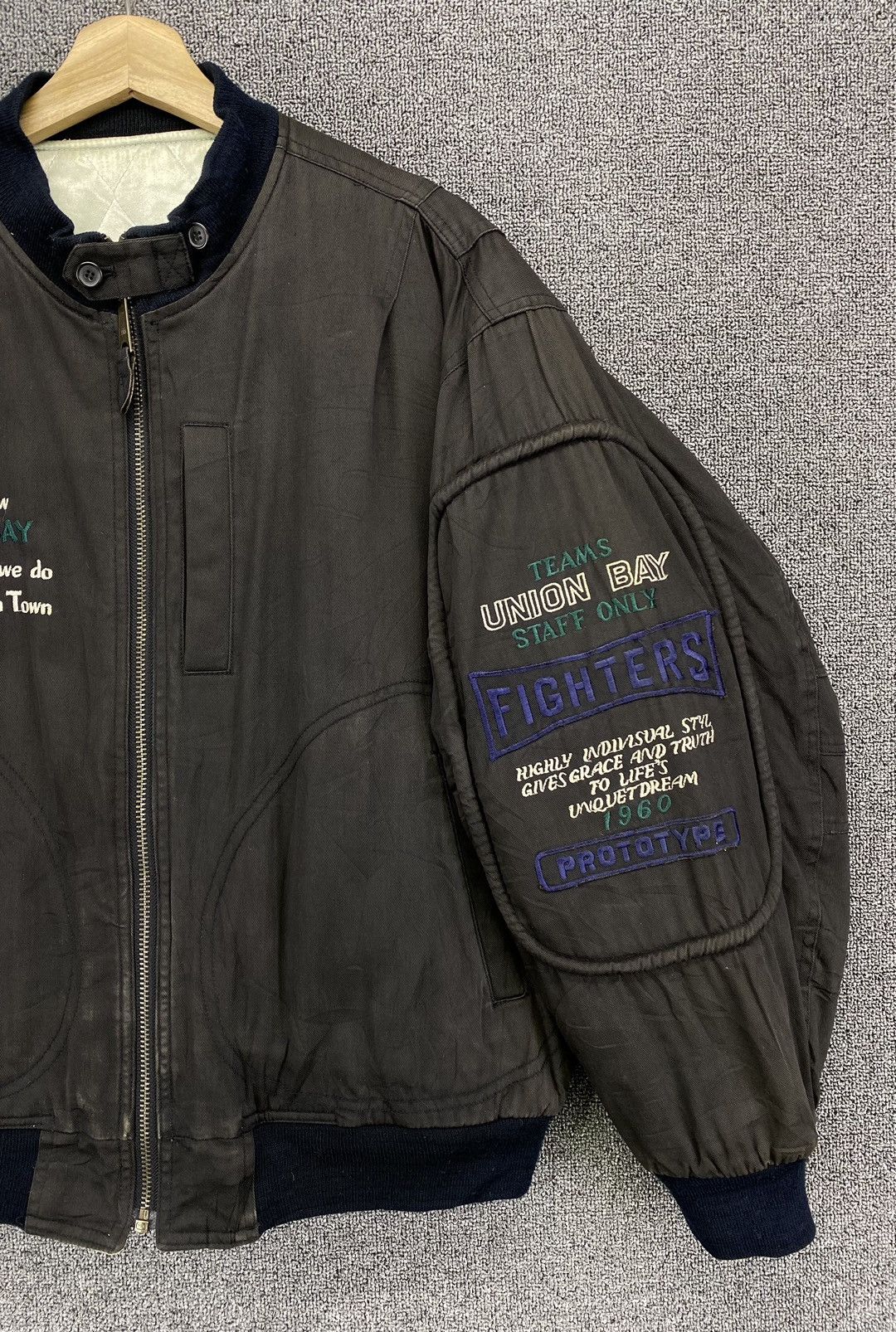 UNIONBAY Vintage Union Bay Riversable Bomber Jacket Size US L / EU 52-54 / 3 - 4 Thumbnail