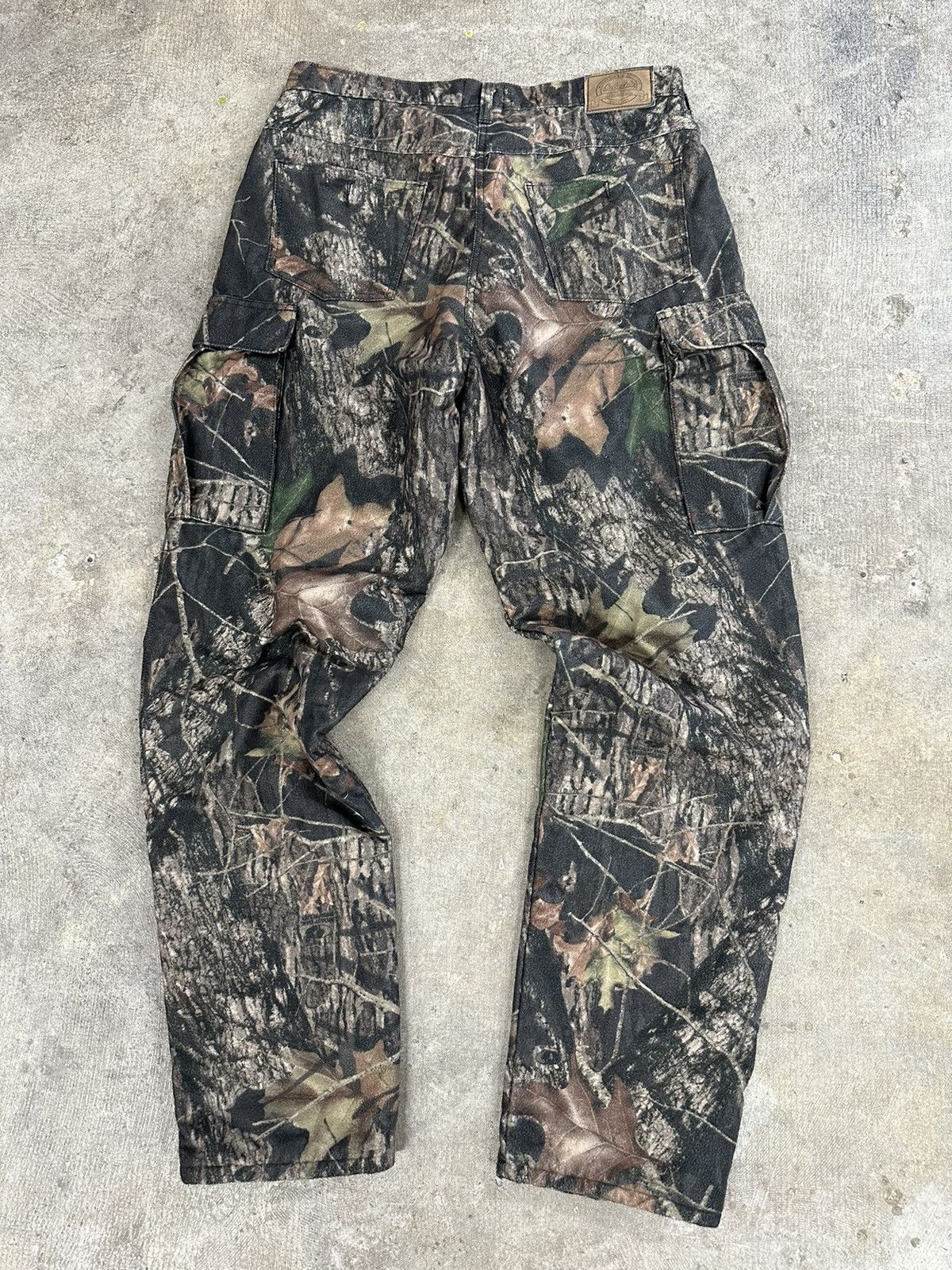 Cabelas × Vintage Crazy Y2K 00s Cabela’s Mossy Oak Camouflage Quilted Pants Size US 36 / EU 52 - 12 Thumbnail
