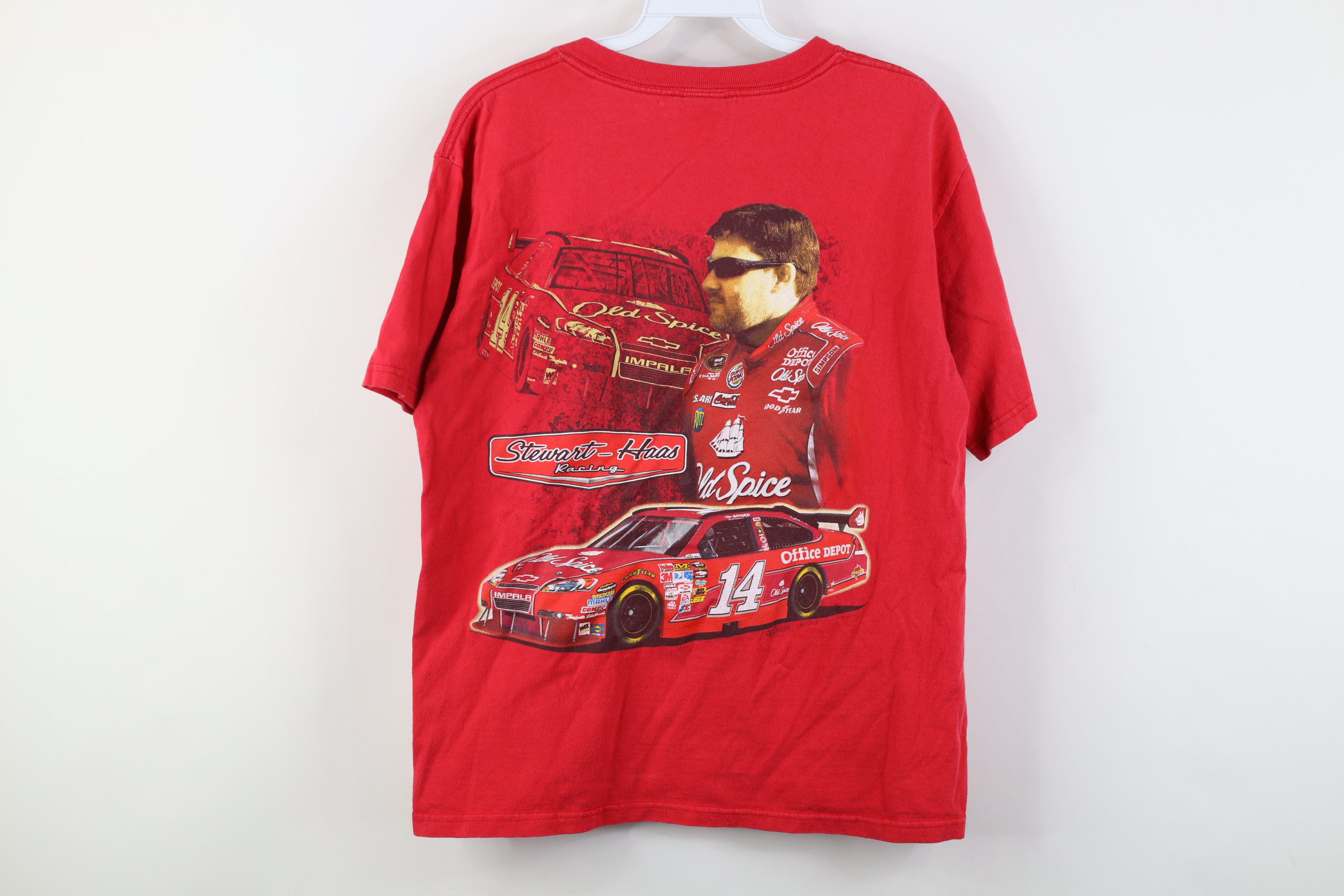 Vintage Vintage Y2K NASCAR Stewart Racing All Over Print T-Shirt Size US M / EU 48-50 / 2 - 12 Thumbnail