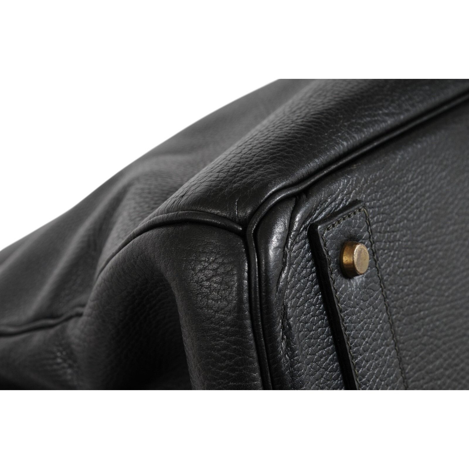 Hermes Haut à Courroies Hac 60 Black Ardennes Gold Carry On Bag Size ONE SIZE - 17 Thumbnail