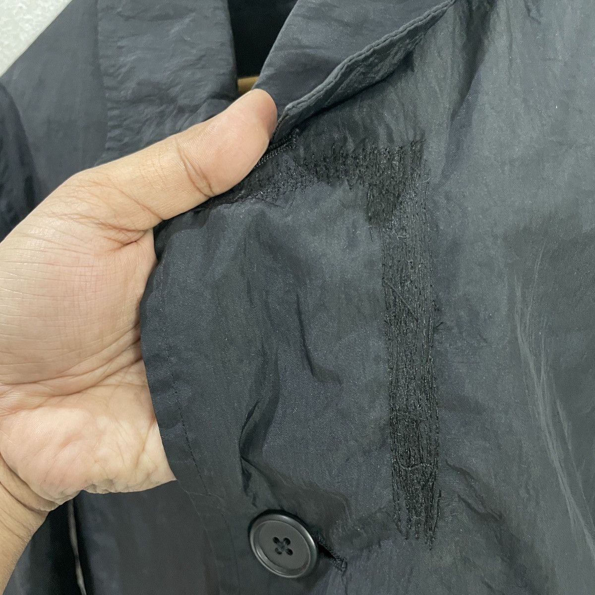Y's for Men Vintage Y’s For Men Yohji Yamamoto Trench Coat Jacket Size US XL / EU 56 / 4 - 6 Thumbnail