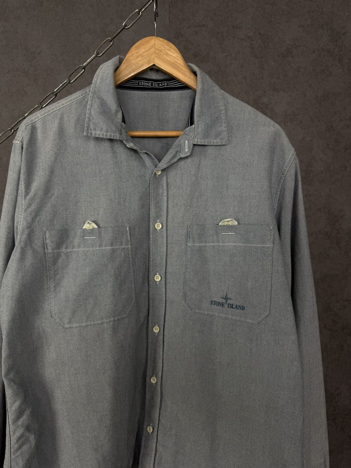 Stone Island Stone Island designer shirt Size US XL / EU 56 / 4 - 4 Thumbnail