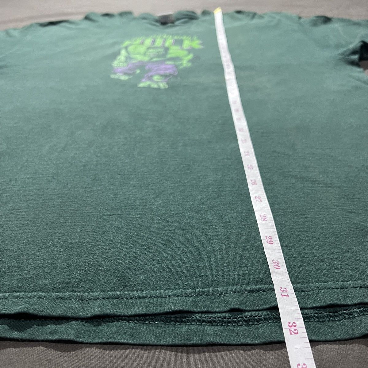 Marvel Comics Vintage 2000s Hulk Tee 2XL Faded Size US XXL / EU 58 / 5 - 10 Thumbnail