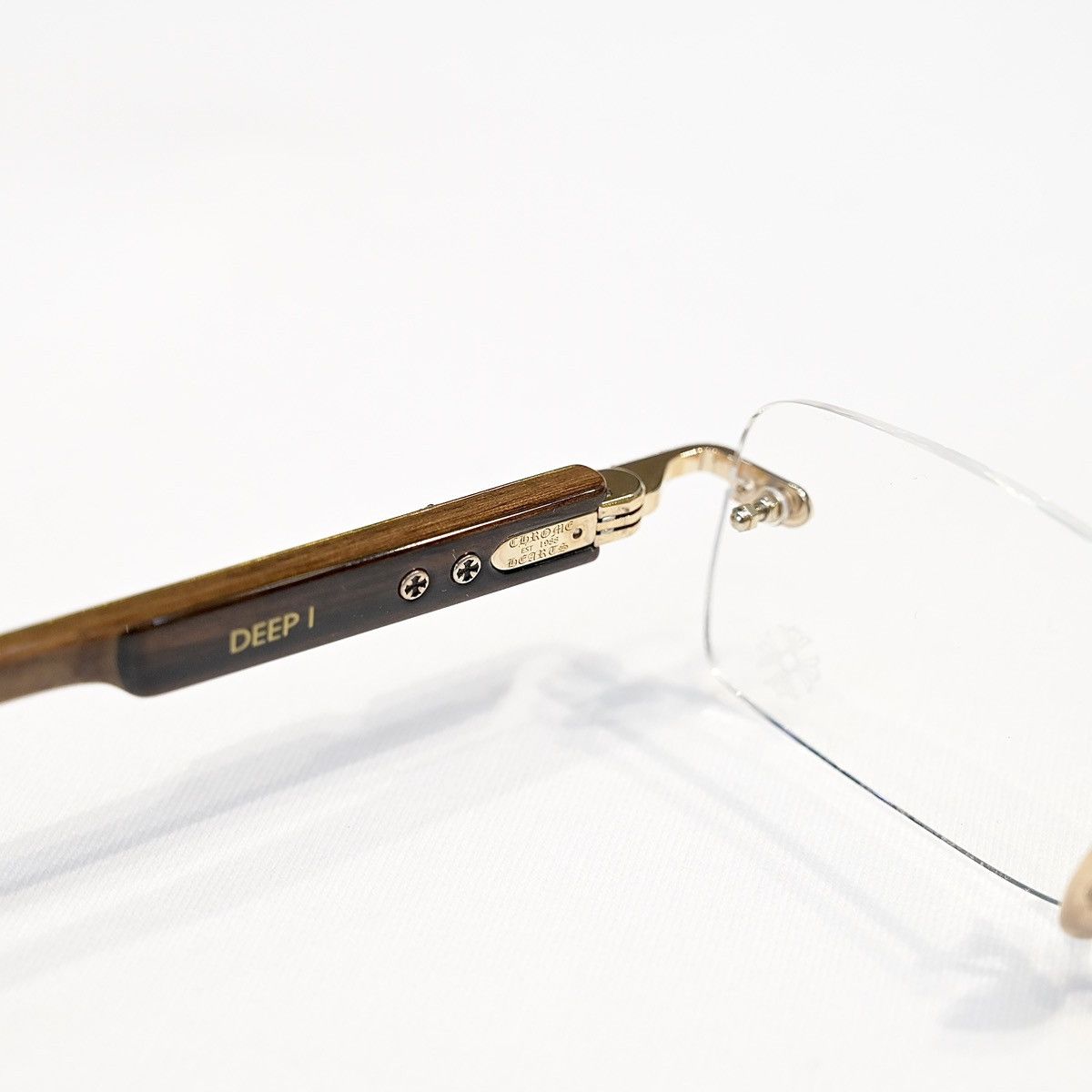 Chrome Hearts CHROME HEARTS DEEP I GP - WEWE - PIANO VARNISH 💎 GLASSES Size ONE SIZE - 10 Thumbnail