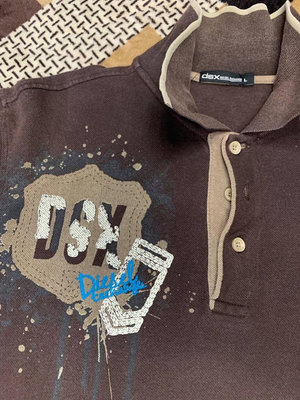 Diesel Diesel Polo Size US L / EU 52-54 / 3 - 4 Thumbnail