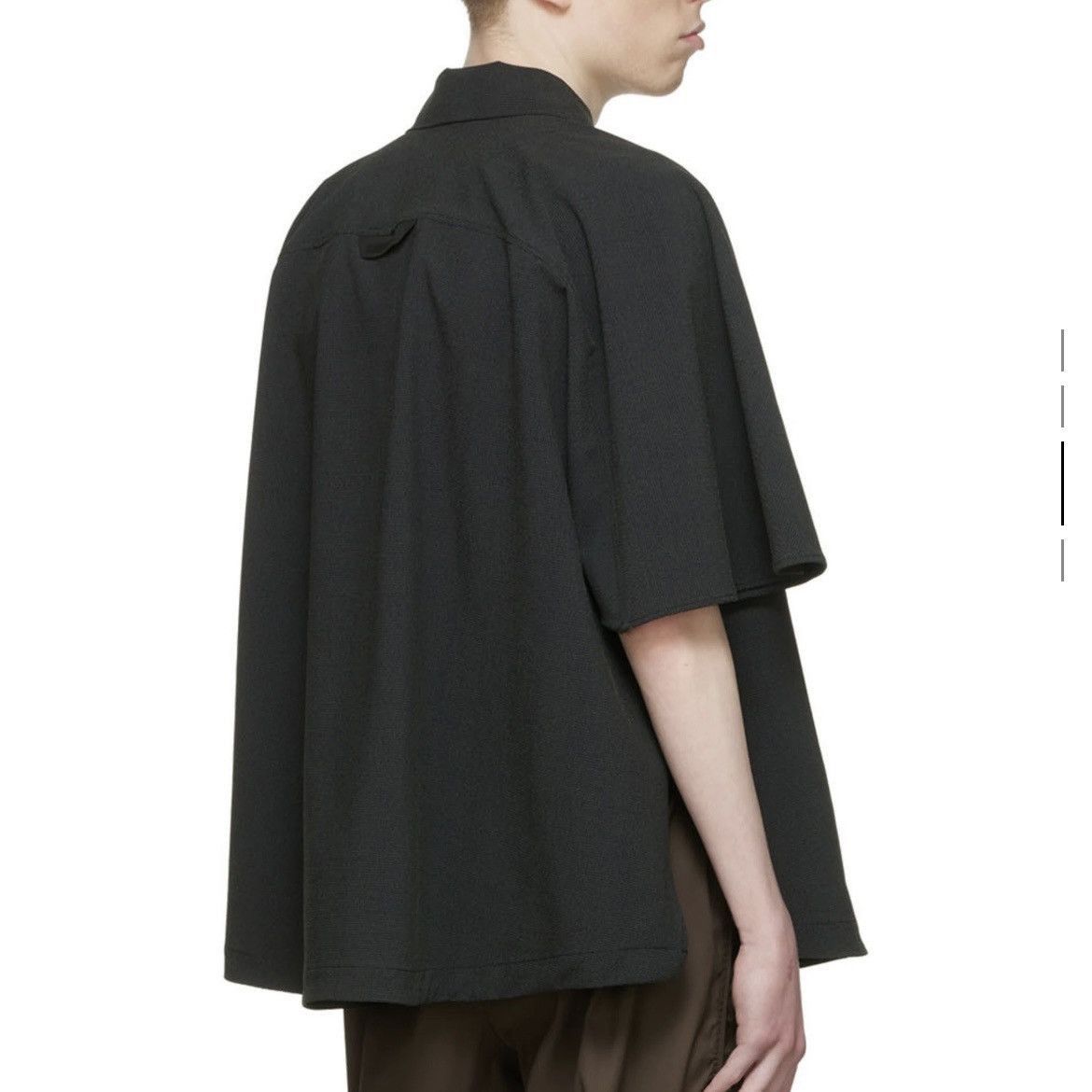 AFFXWRKS × Kiko Kostadinov AFFXWRKS Black Excursion Shirt SS22 Size US XL / EU 56 / 4 - 4 Thumbnail