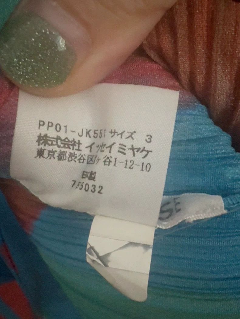 Issey Miyake issey miyake size:3 Blue pleated coat Size XXS / US 00 / IT 34 - 4 Thumbnail