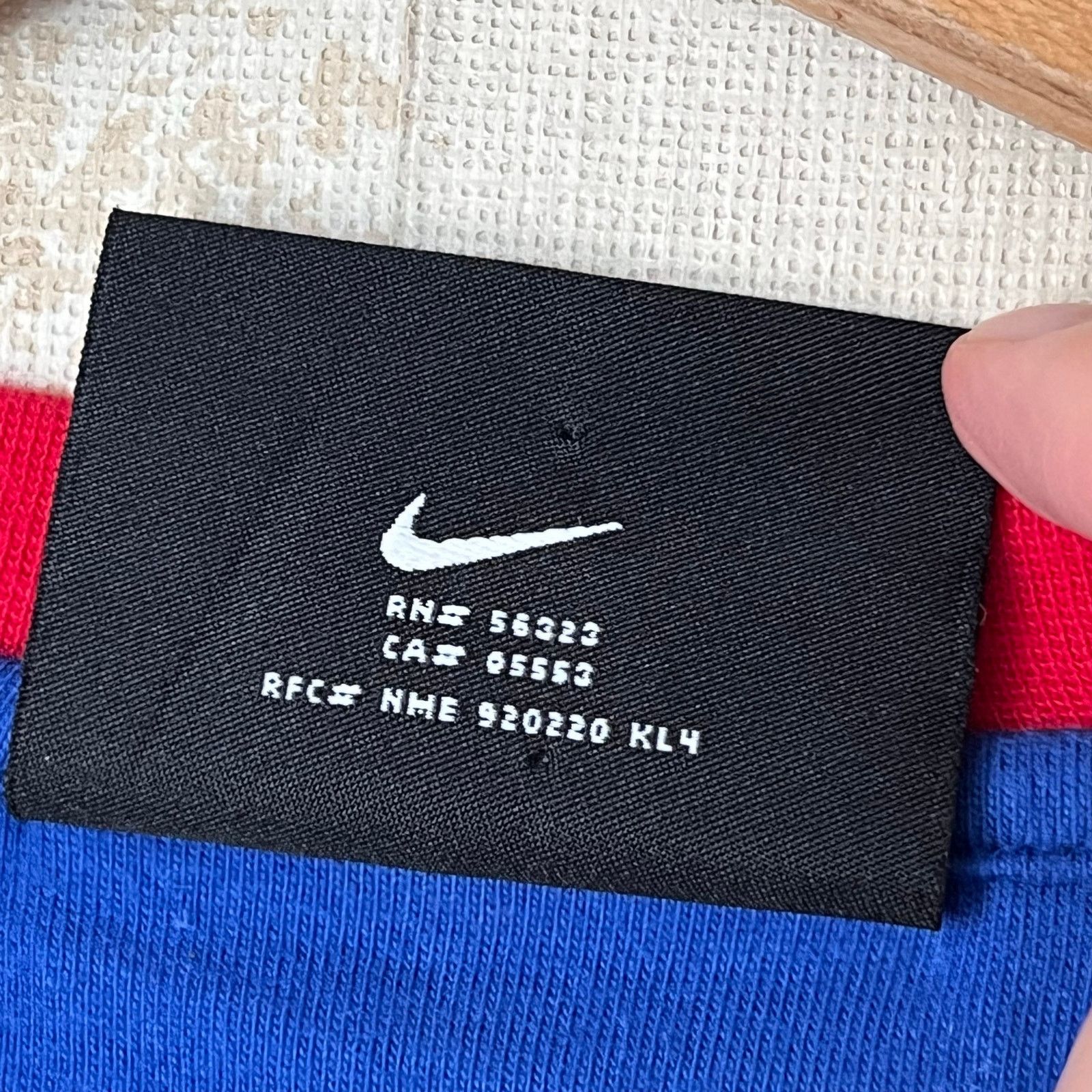 Nike Y2K Nike Texas Rangers Ringer Tee | Embroidered | Size XL Size US XL / EU 56 / 4 - 4 Thumbnail