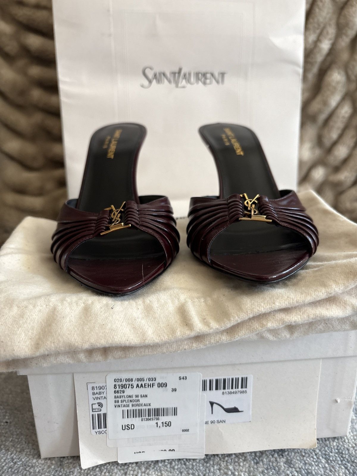 Yves Saint Laurent Yves Saint Laurent Babylone Heels Size US 8 / IT 38 - 6 Thumbnail