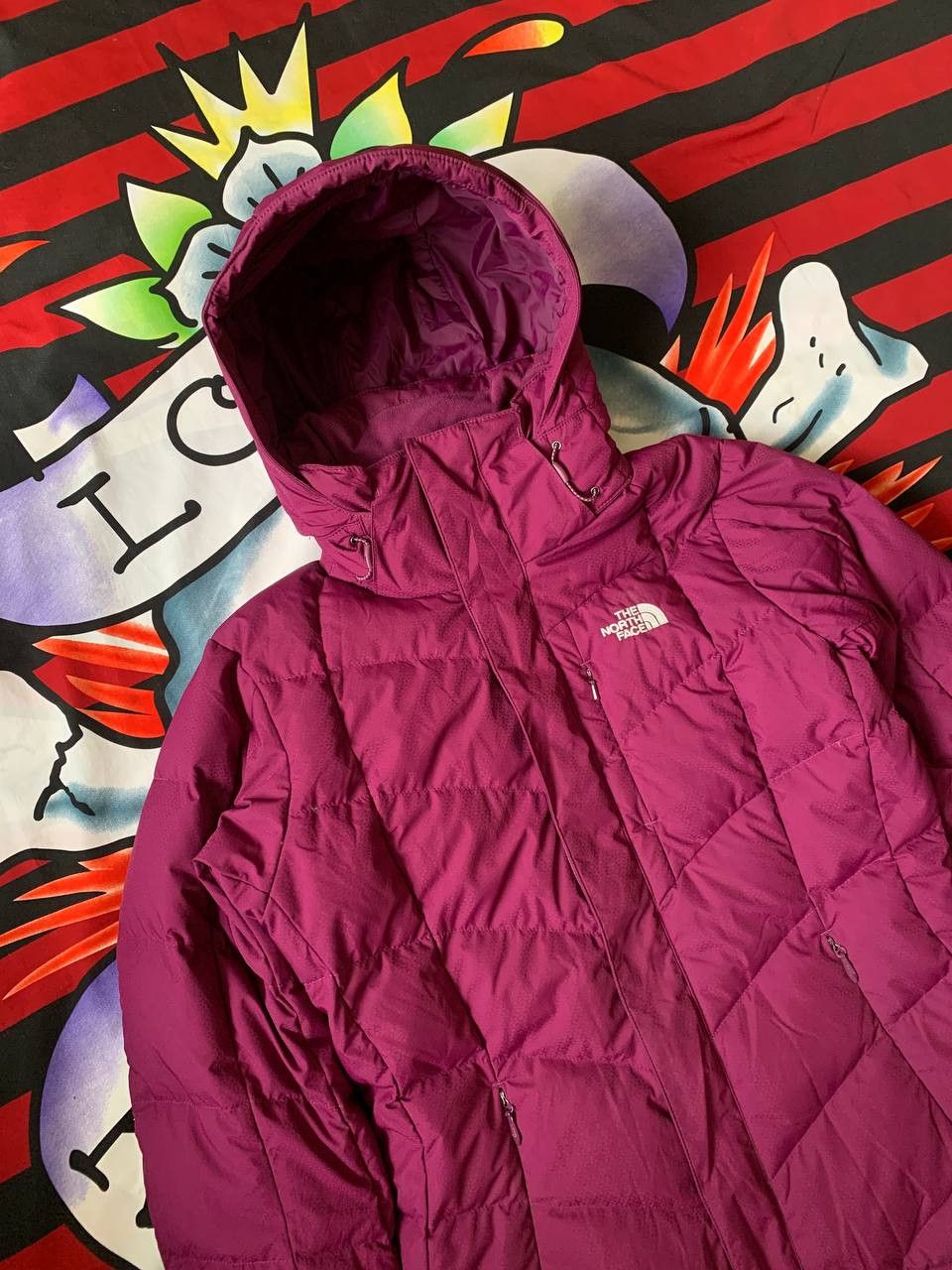 The North Face The North Face 550 Fill Down womens Jacket in purple Size M Size M / US 6-8 / IT 42-44 - 2 Thumbnail