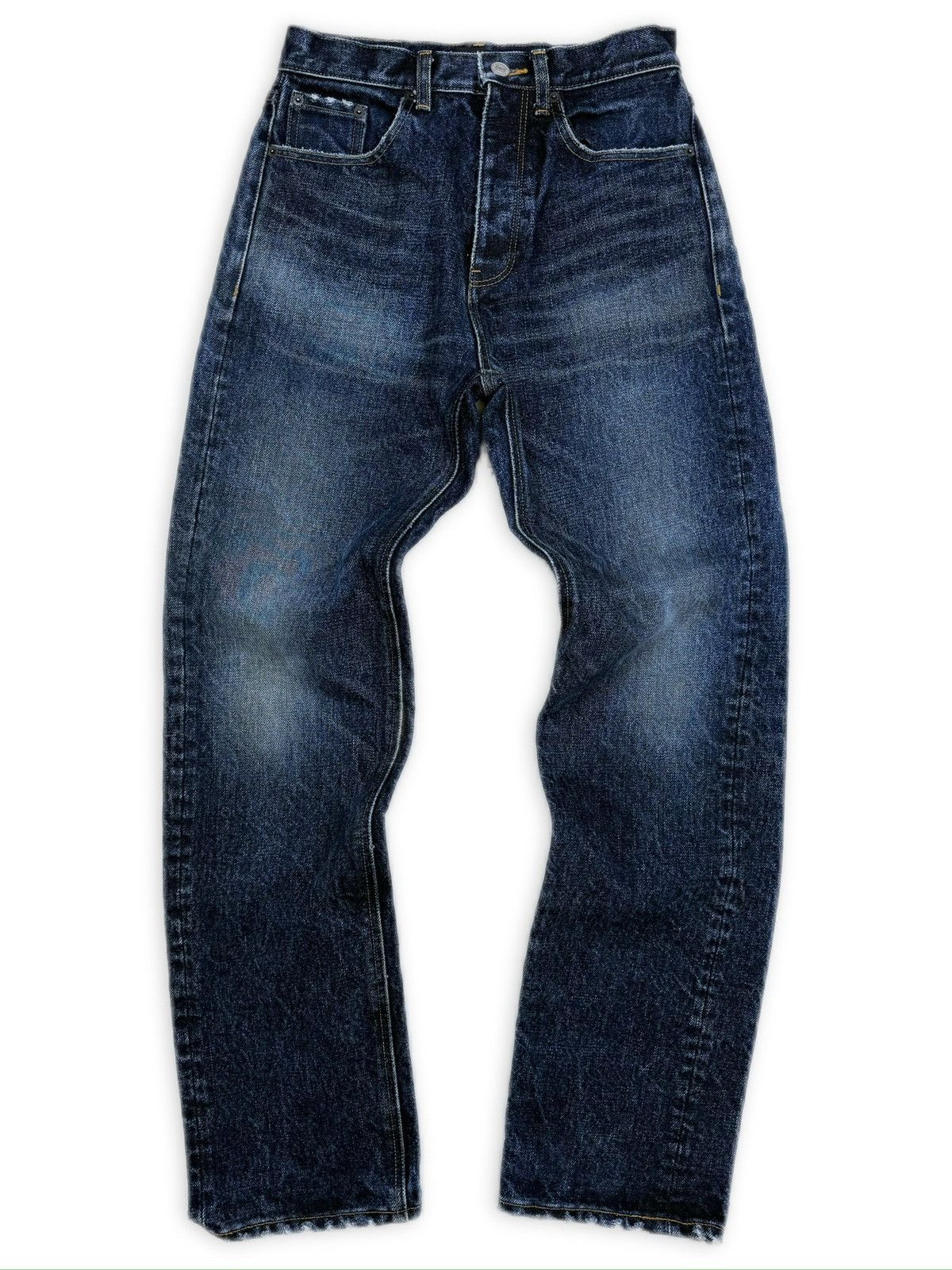 Balenciaga Balenciaga Selvedge Straight Cut Blue Heavy Weight Denim Size US 28 / EU 44 - 1 Thumbnail