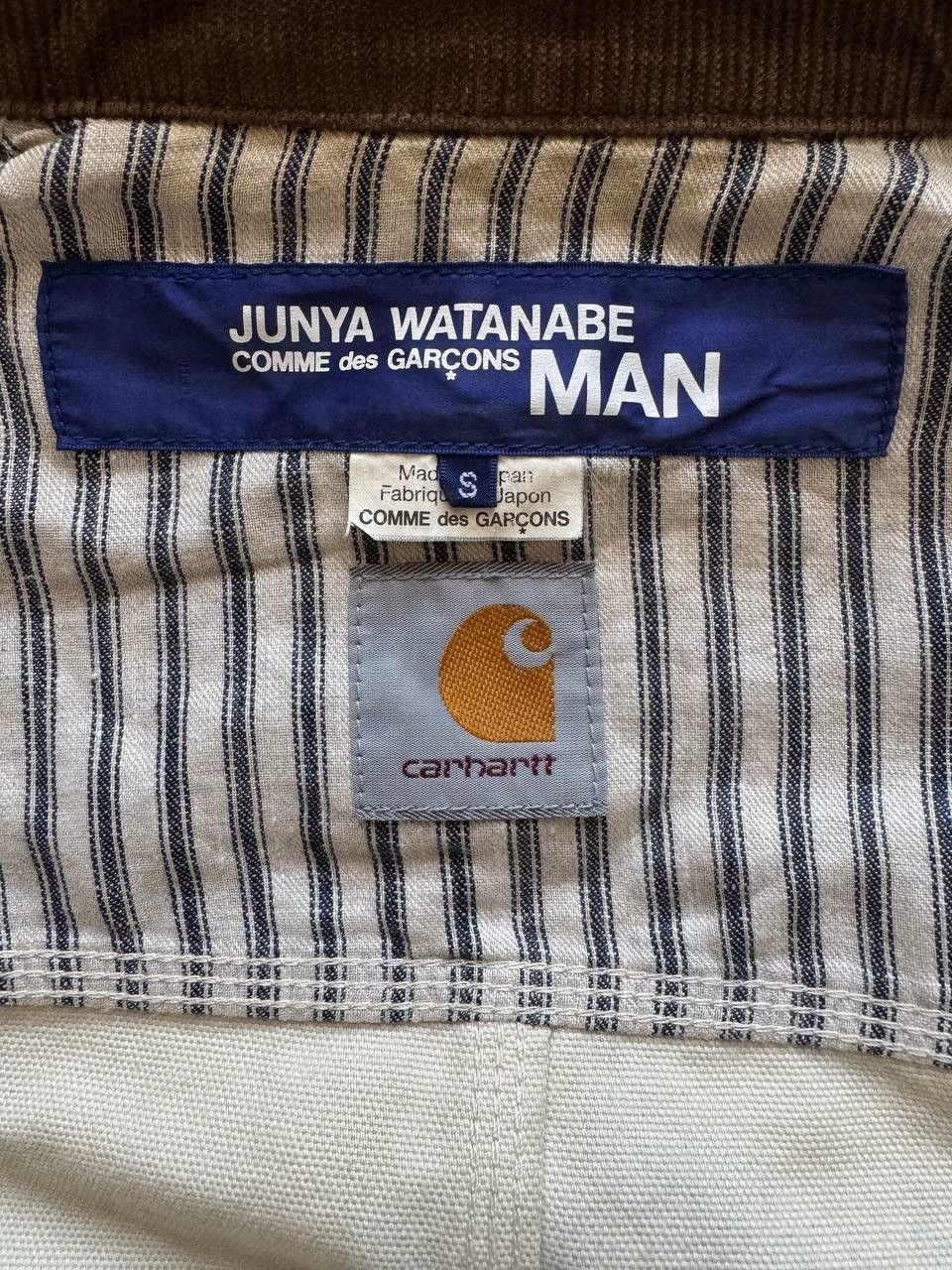 Carhartt × Junya Watanabe 🔥🔥🔥 Junya Watanabe x Carhartt Painted Chore Jacket Size US S / EU 44-46 / 1 - 6 Thumbnail
