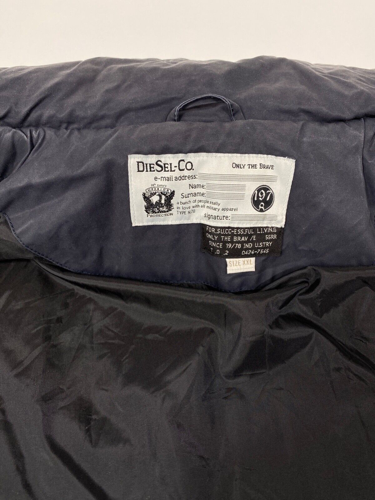 Diesel Diesel Jacket Vintage Winter Parka Coat XXL Size US XXL / EU 58 / 5 - 7 Thumbnail
