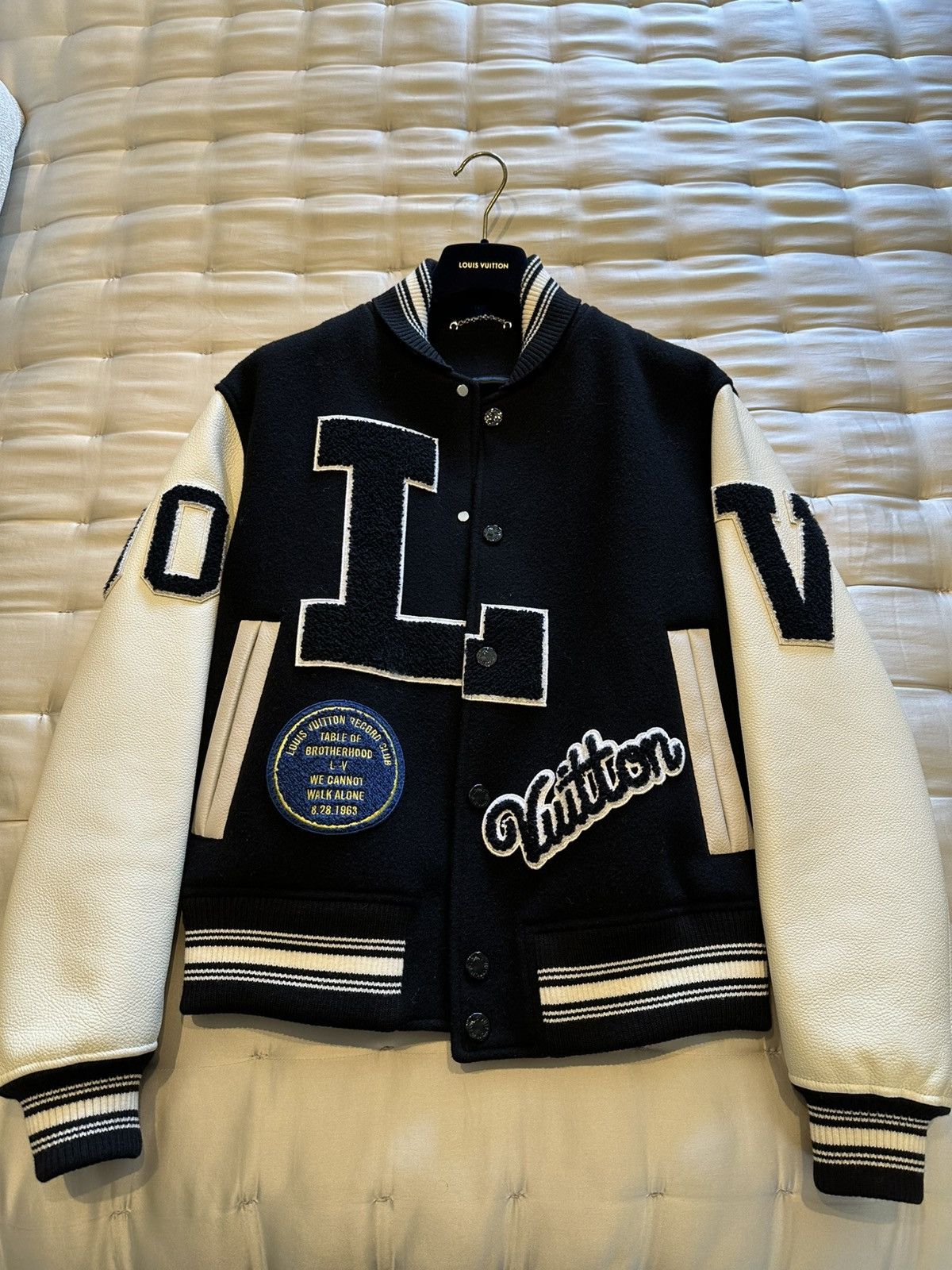 LV Martin Luther King Virgil Dreaming Varsity Jacket