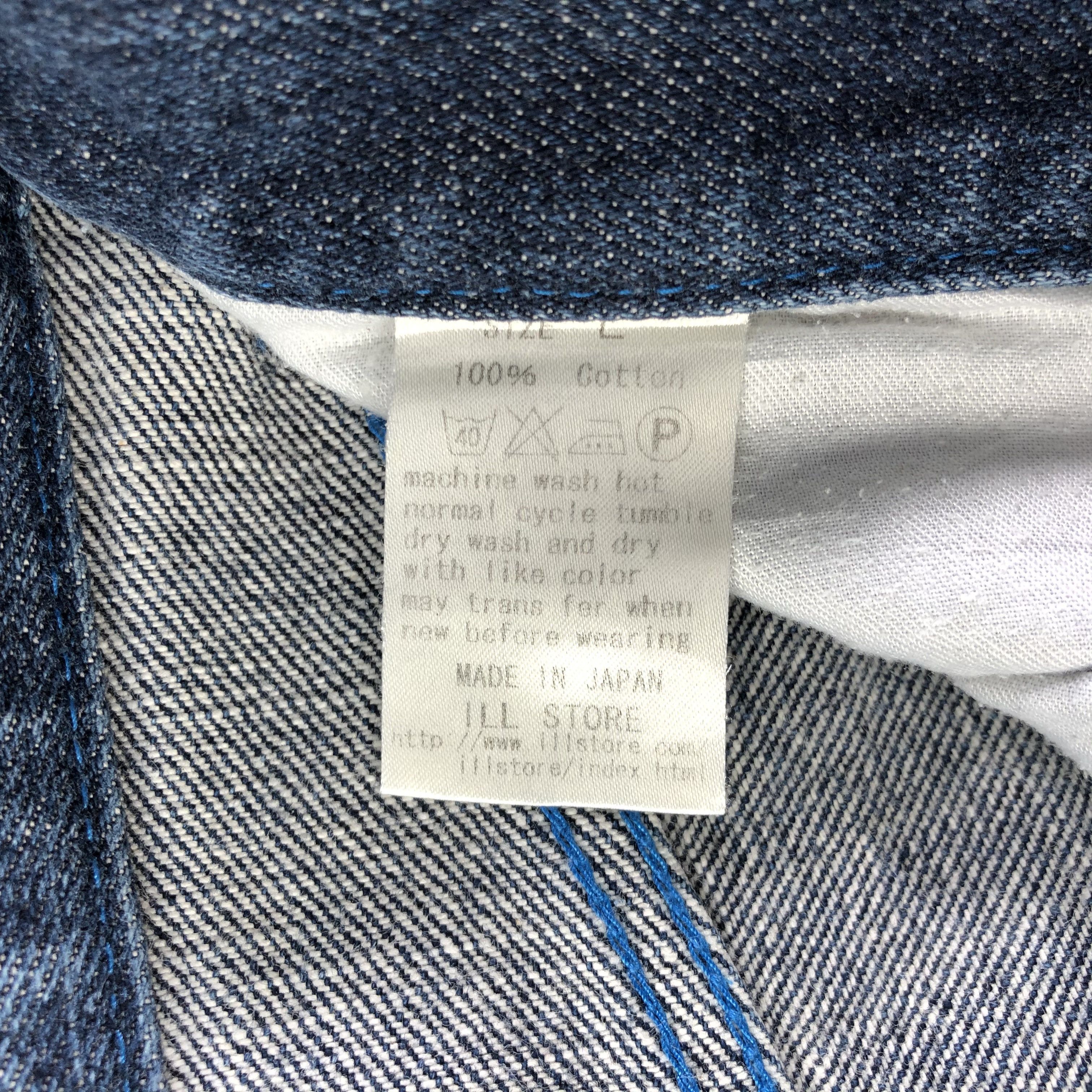 Japanese Brand Japanese Brand ILL Jeans Blue Straight Denim -J2710 Size US 34 / EU 50 - 9 Thumbnail
