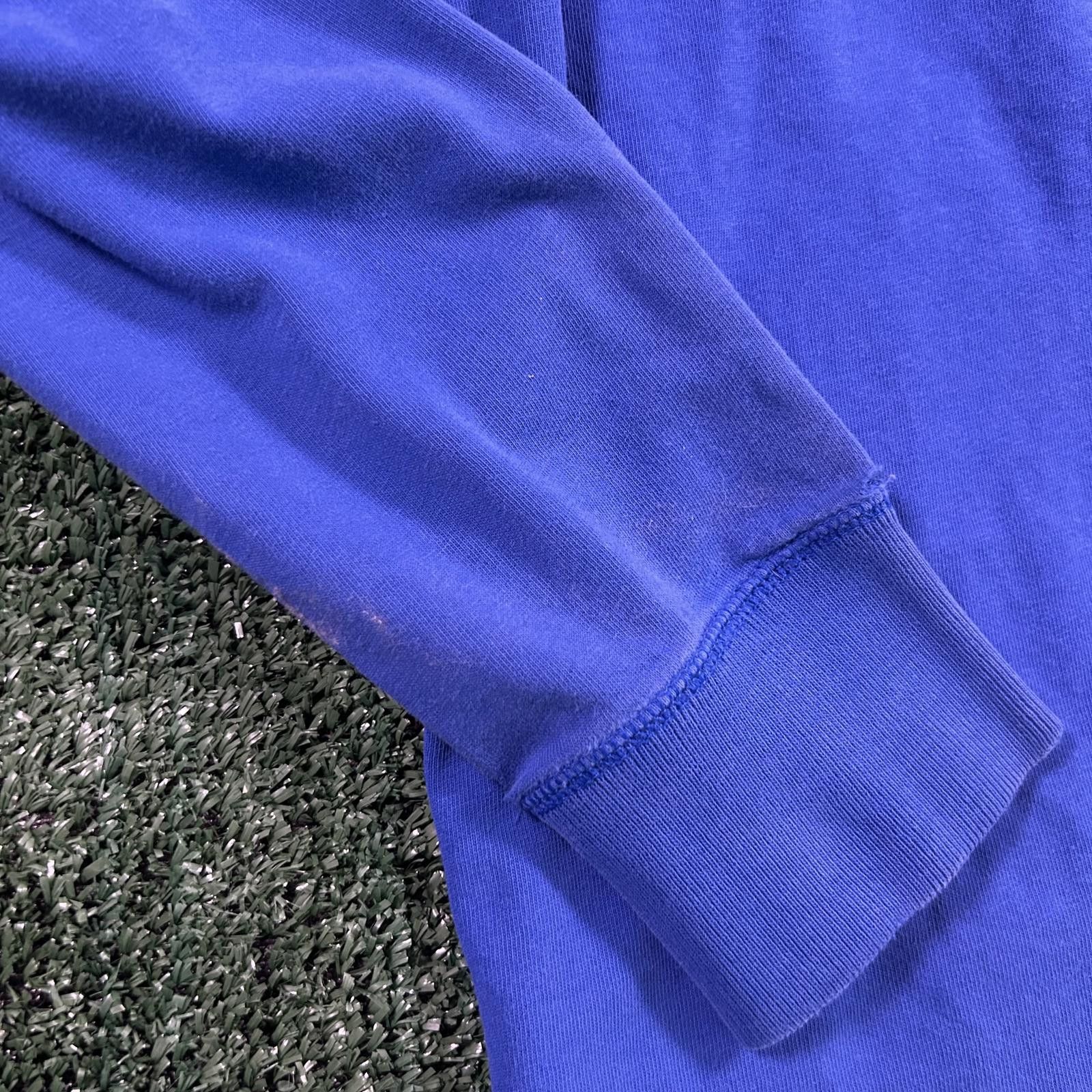 Abercrombie & Fitch Men's Blue Crewneck Sweatshirt with Embroidered Logo. XL Size US XL / EU 56 / 4 - 6 Thumbnail