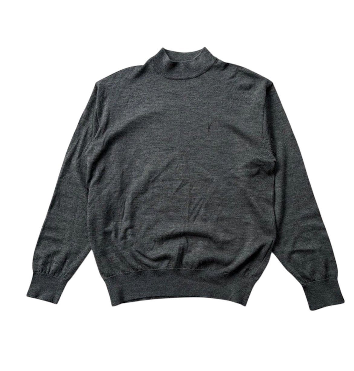 Yves Saint Laurent Vintage Yves Saint Laurent Turtleneck Knitwear Size US L / EU 52-54 / 3 - 1 Thumbnail