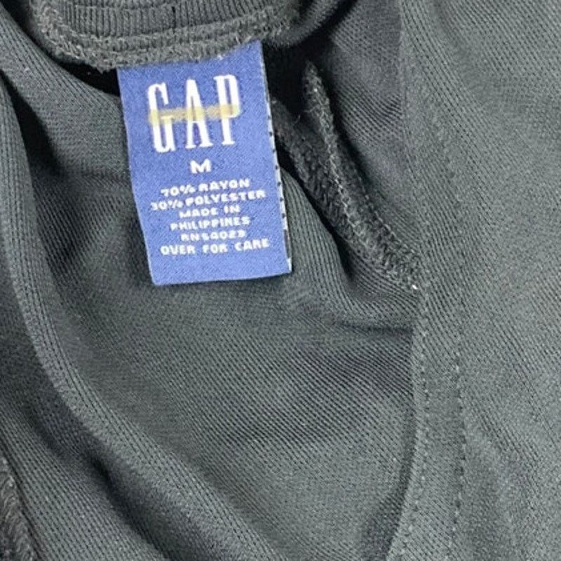 Gap GAP Womens Medium Long Black Sleeveless V Neck Maxi Dress Size M / US 6-8 / IT 42-44 - 5 Thumbnail