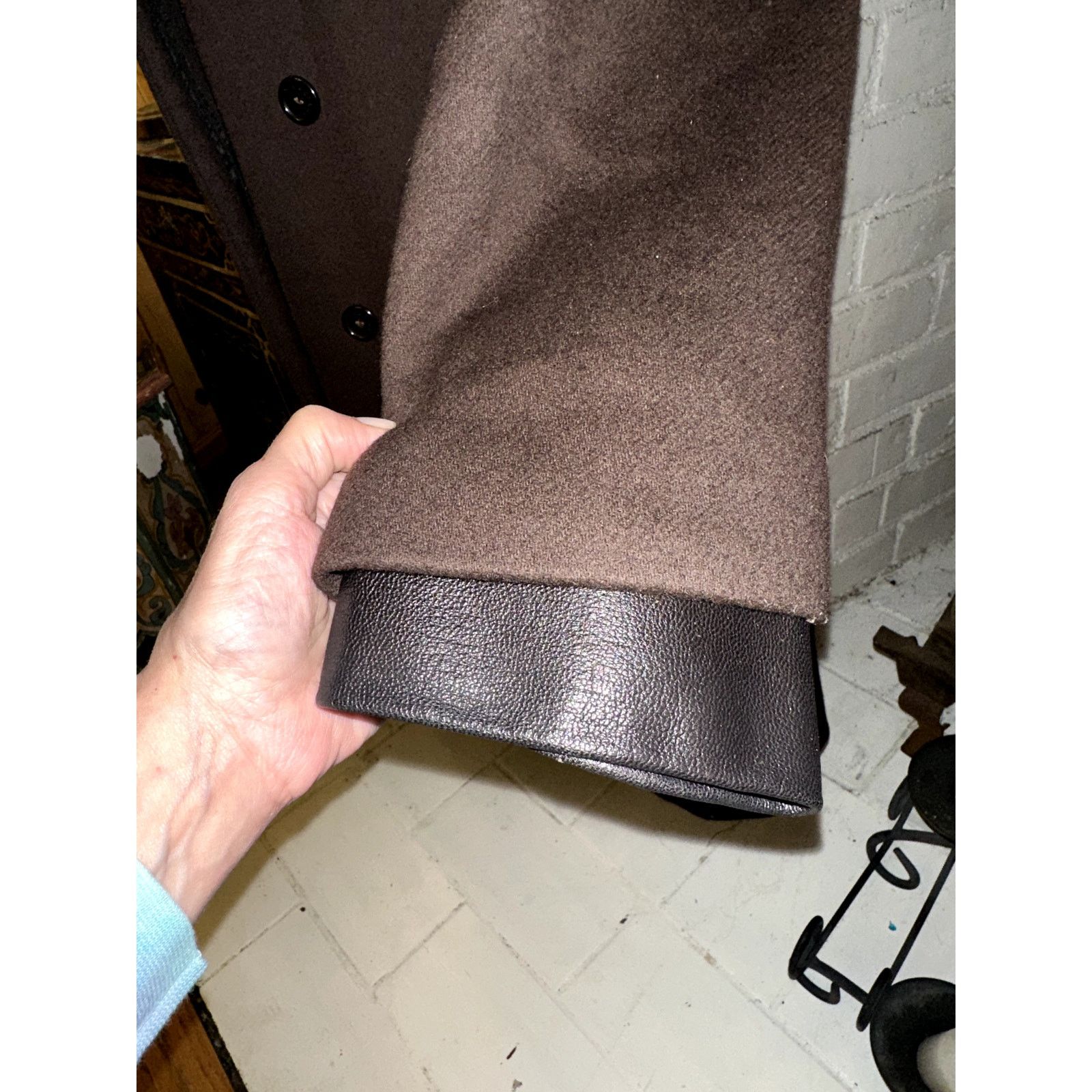 Viktor & Rolf VIKTOR & ROLF COAT W/ REMOVABLE LEATHER COLLAR TAYLOR SWIFT Size S / US 4 / IT 40 - 7 Thumbnail