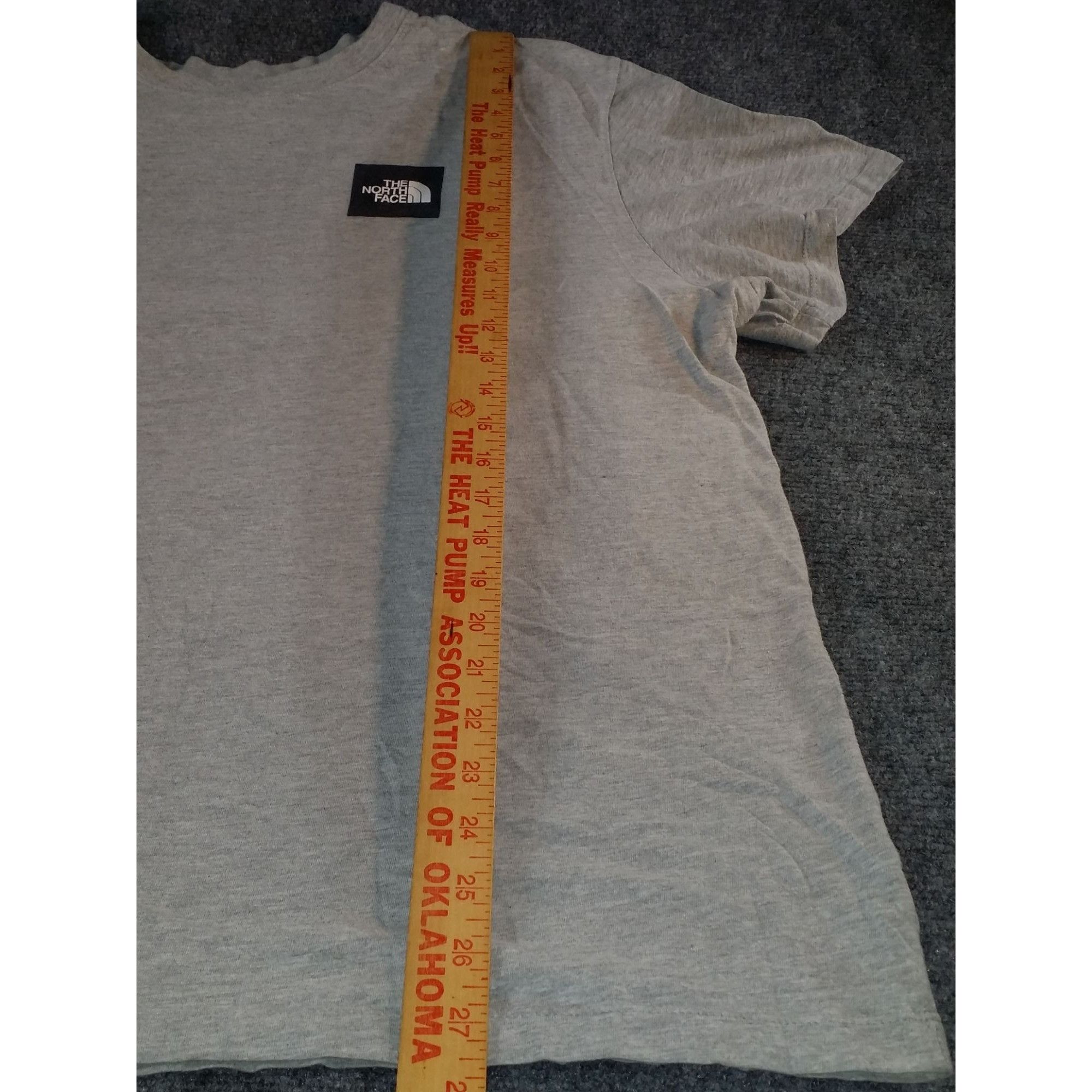 The North Face The North Face Tshirt Men Sz XXL Short Sleeve Box Logo Gray Size XXL / US 16-18 / IT 52-54 - 3 Thumbnail