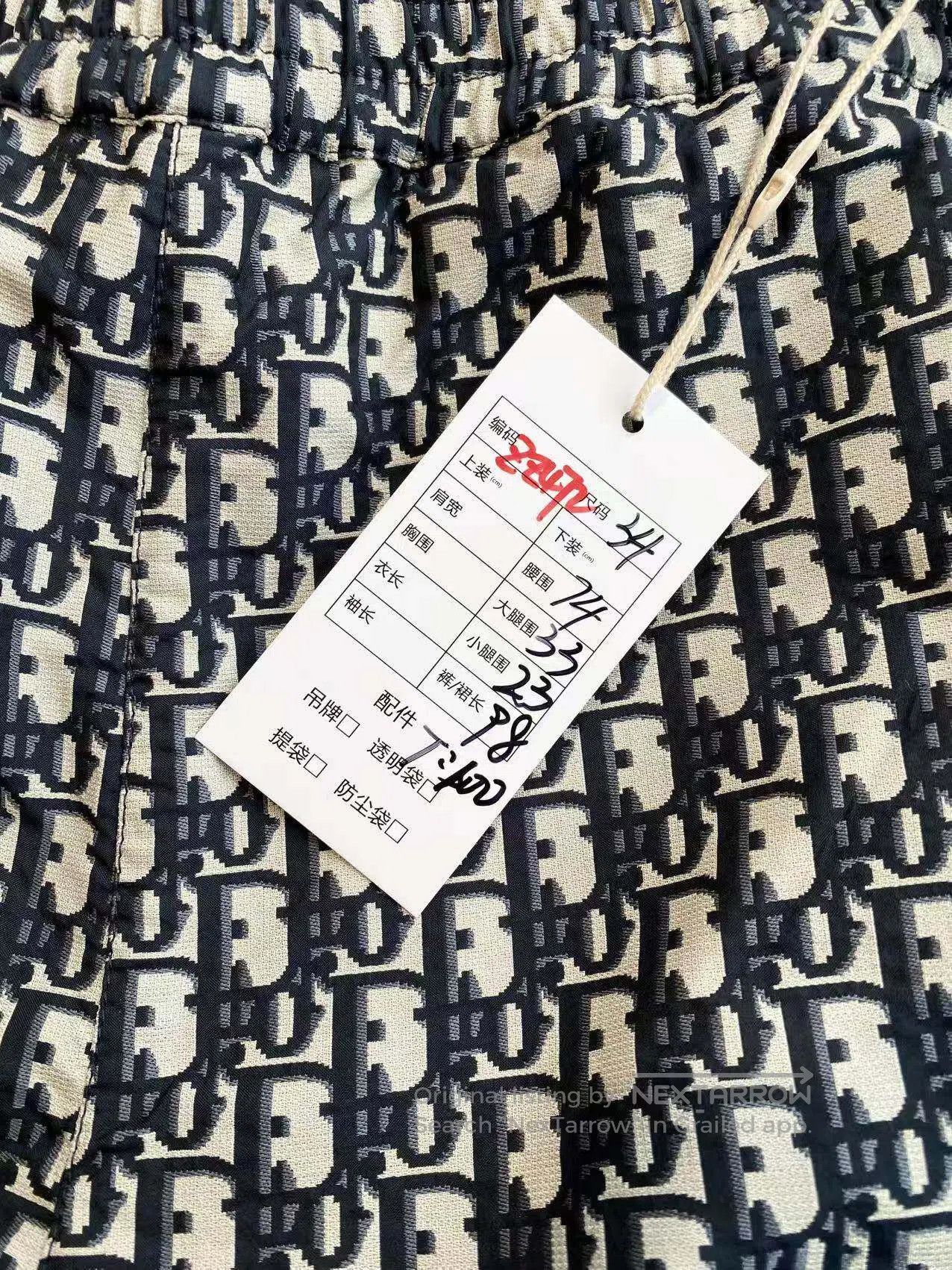 Dior Dior The old flower is full of printed trousers| Size 42" / US 20 - 7 Thumbnail