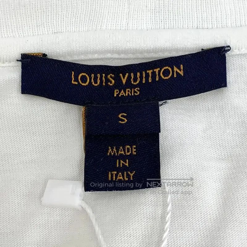 Louis Vuitton Louis Vuitton White Cotton Women's T. Size S / US 4 / IT 40 - 6 Thumbnail