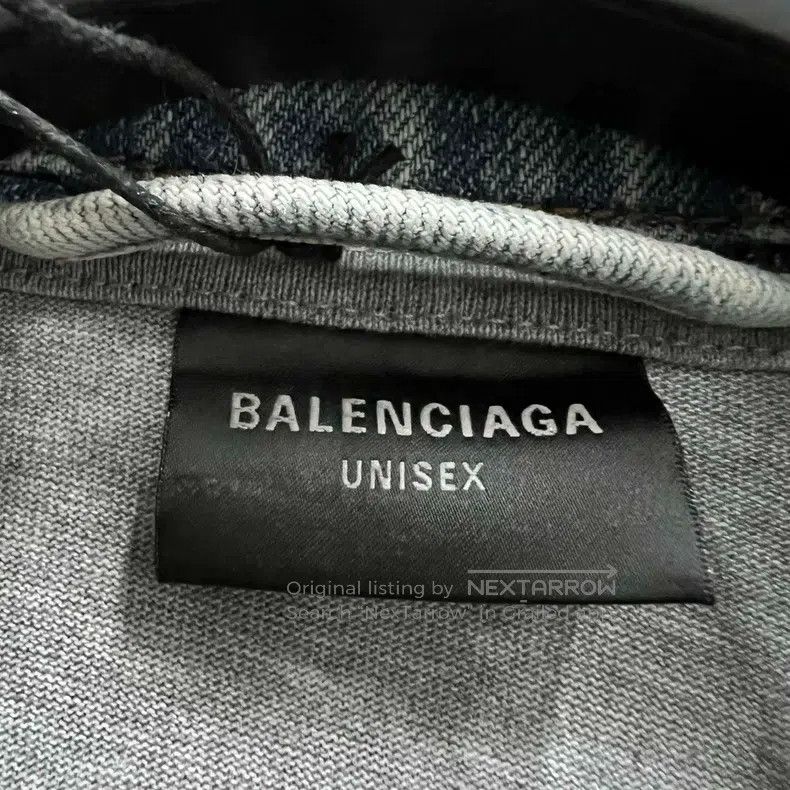 Balenciaga Balenciaga Patchwork Back Tape Logo Jacket Size US S / EU 44-46 / 1 - 3 Thumbnail