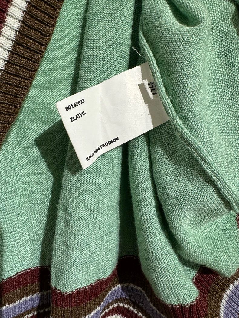 Kiko Kostadinov Kiko Kostadinov 23SS Ria Henley Knit Mint Green Size US L / EU 52-54 / 3 - 6 Thumbnail