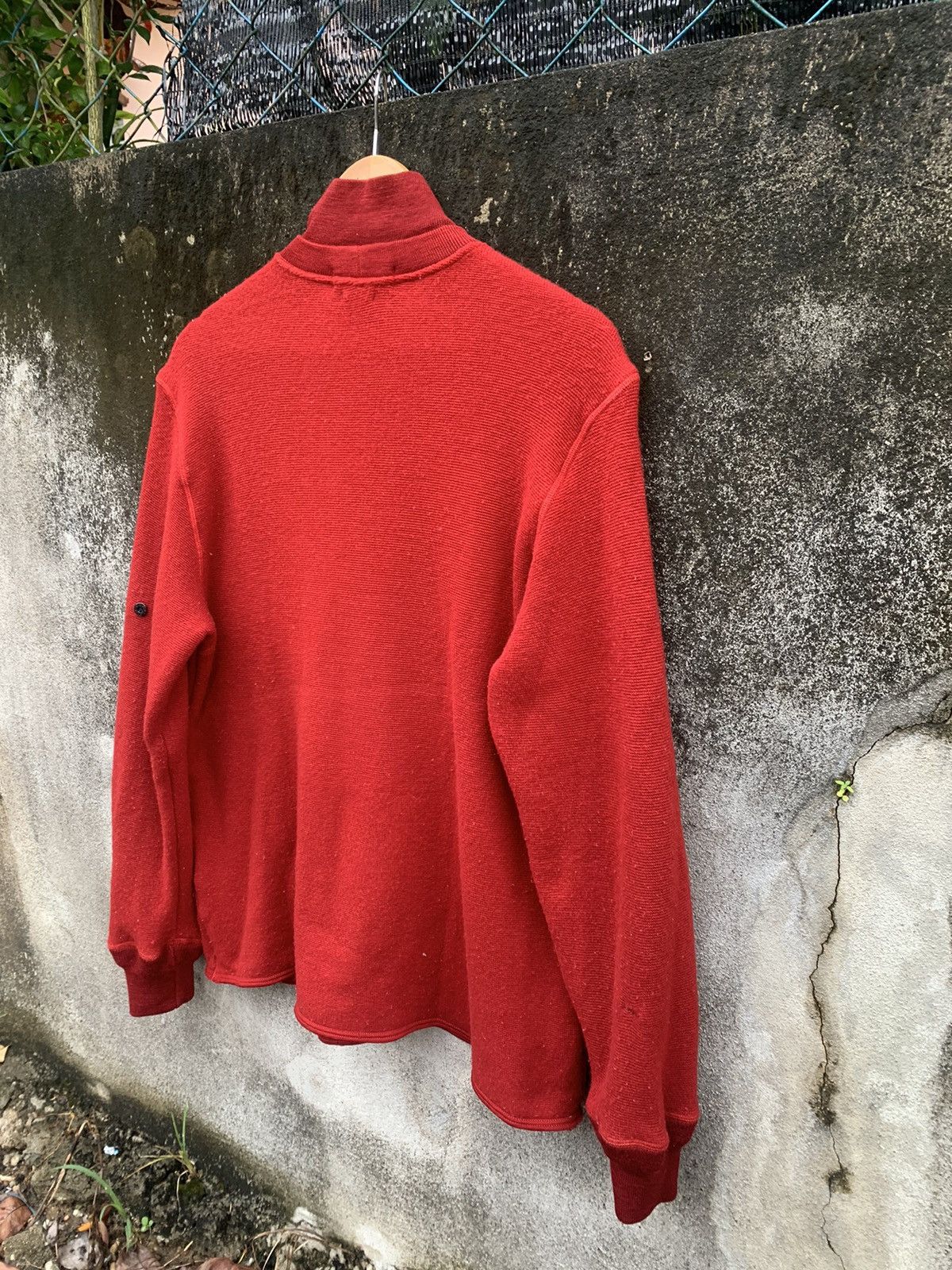 Stone Island × Vintage Vintage 90s Stone Island Pullover Knit Size US L / EU 52-54 / 3 - 4 Thumbnail