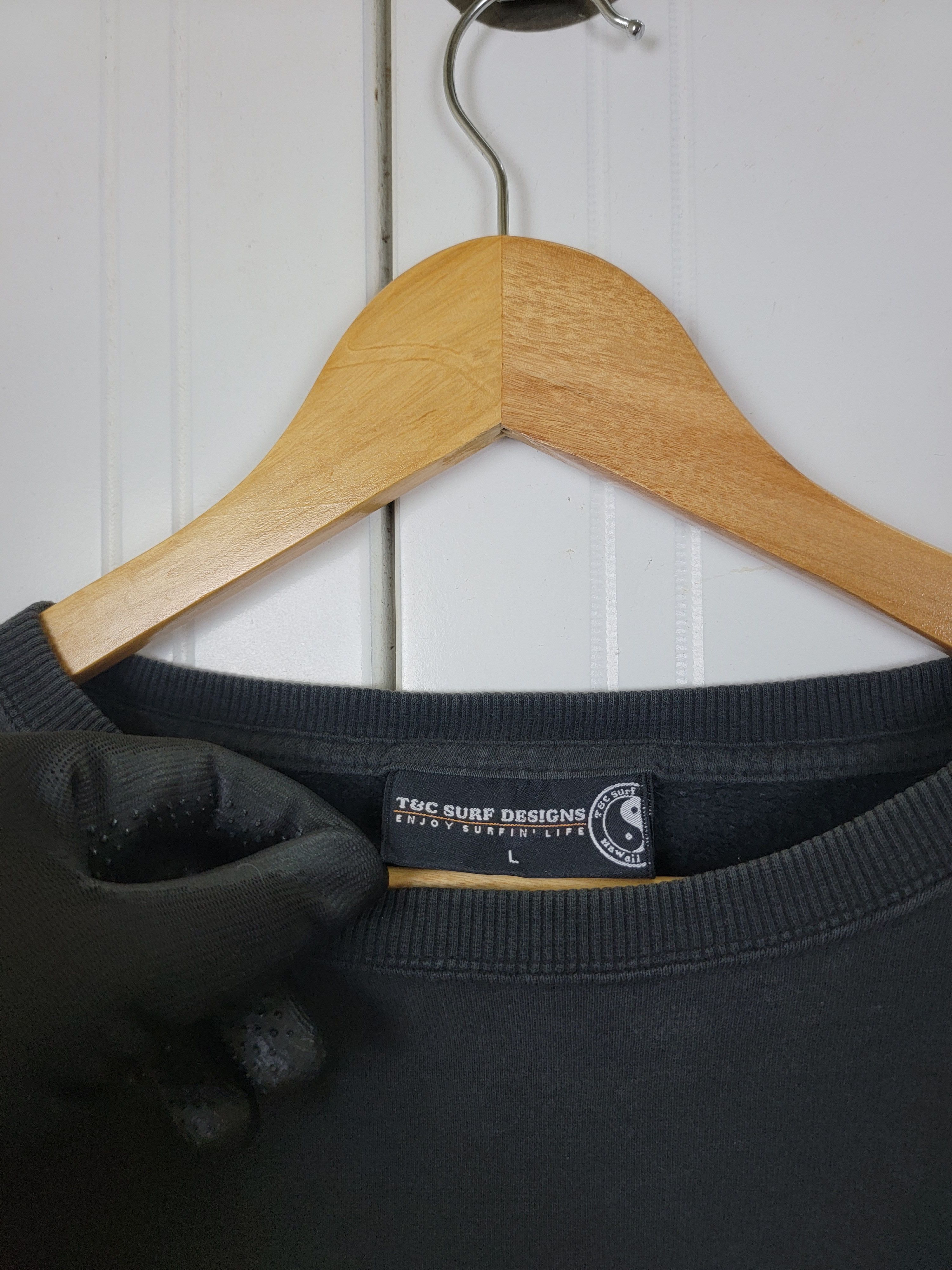 Vintage Rare Vintage T&C Surf Sweatshirt Size US L / EU 52-54 / 3 - 7 Thumbnail