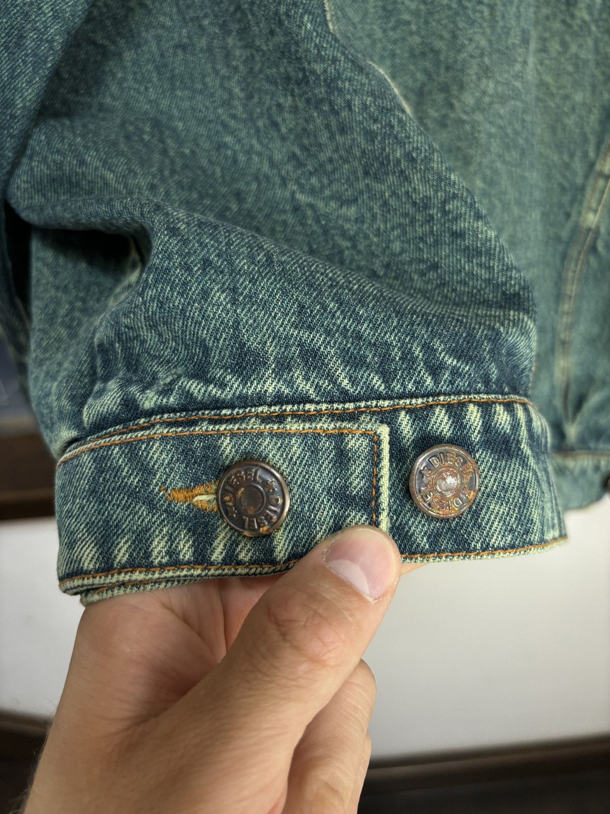 Diesel Vintage Diesel Denim Avant Garde Jeans Western Jacket Size US L / EU 52-54 / 3 - 6 Thumbnail