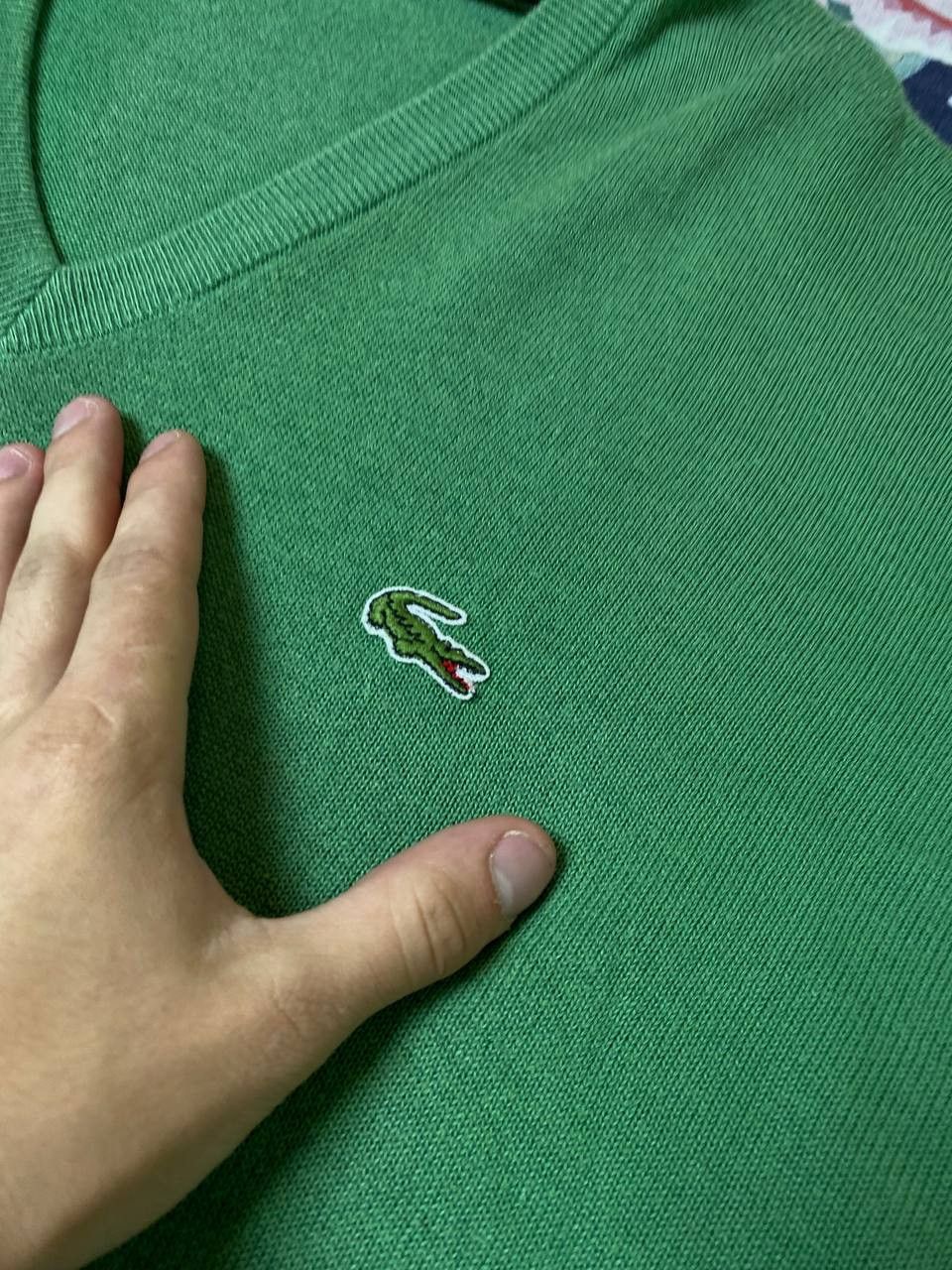 Lacoste VINTAGE Y2K LACOSTE KNITTED SWEATSHIRT SWEATER KNIT Size US XXL / EU 58 / 5 - 5 Thumbnail