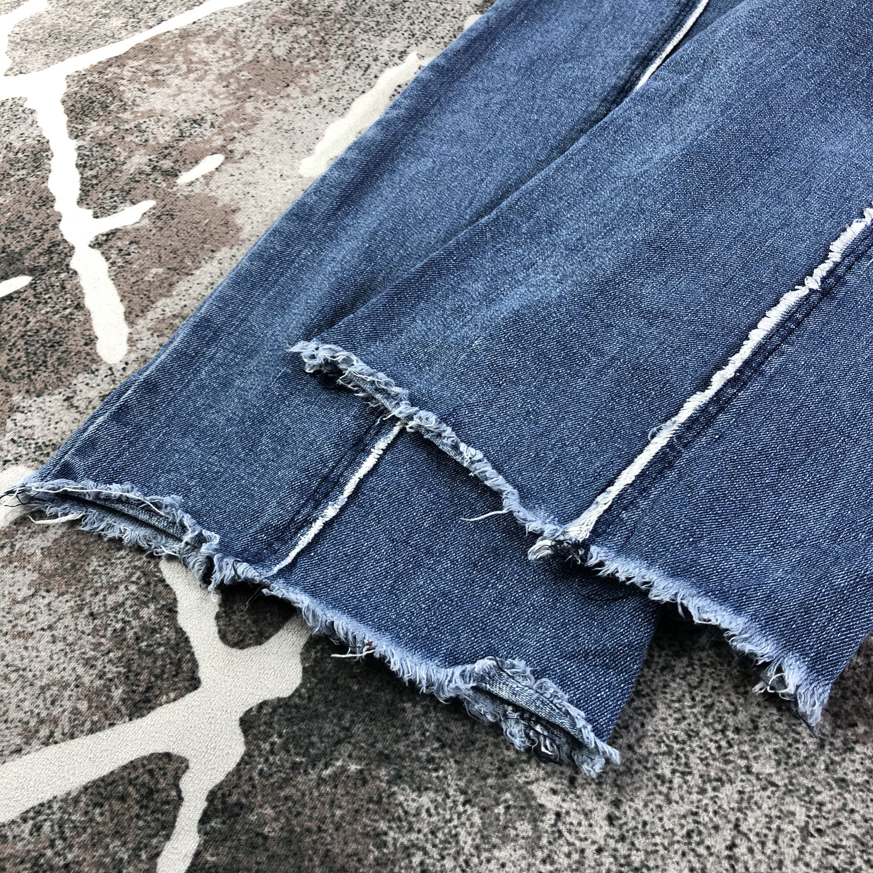 Japanese Brand Japanese Brand Clear Jeans Blue Baggy Cropped Denim KJ1758 Size 26" / US 2 / IT 38 - 5 Thumbnail